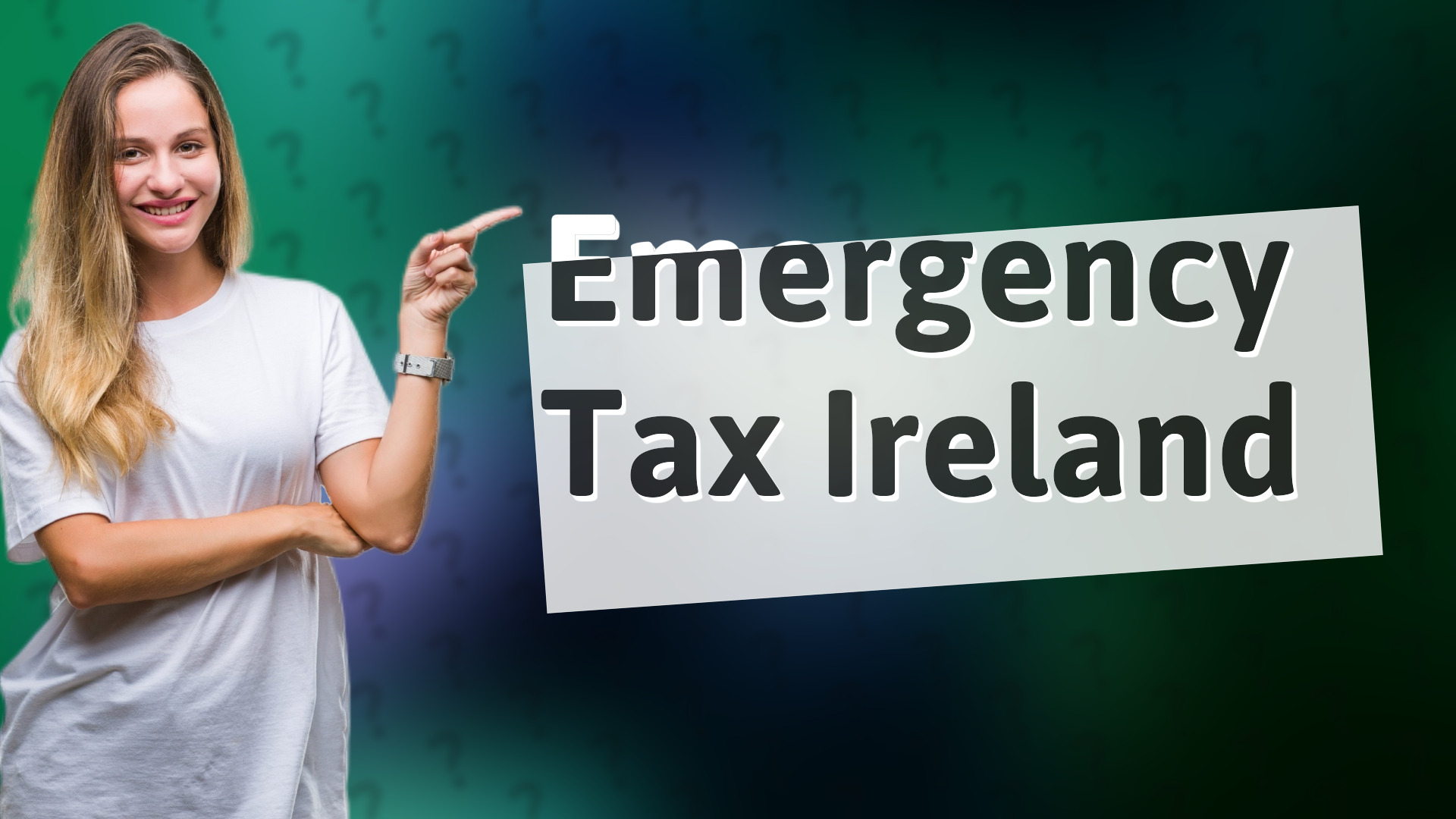 Emergency Tax Ireland