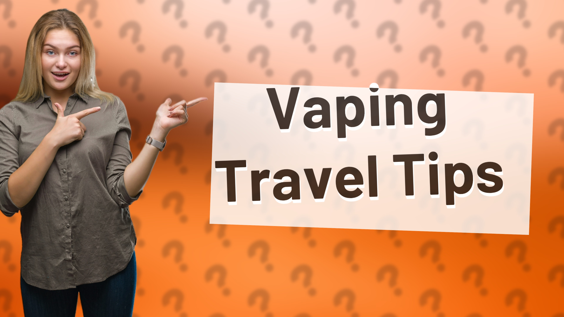 Vaping Travel Tips