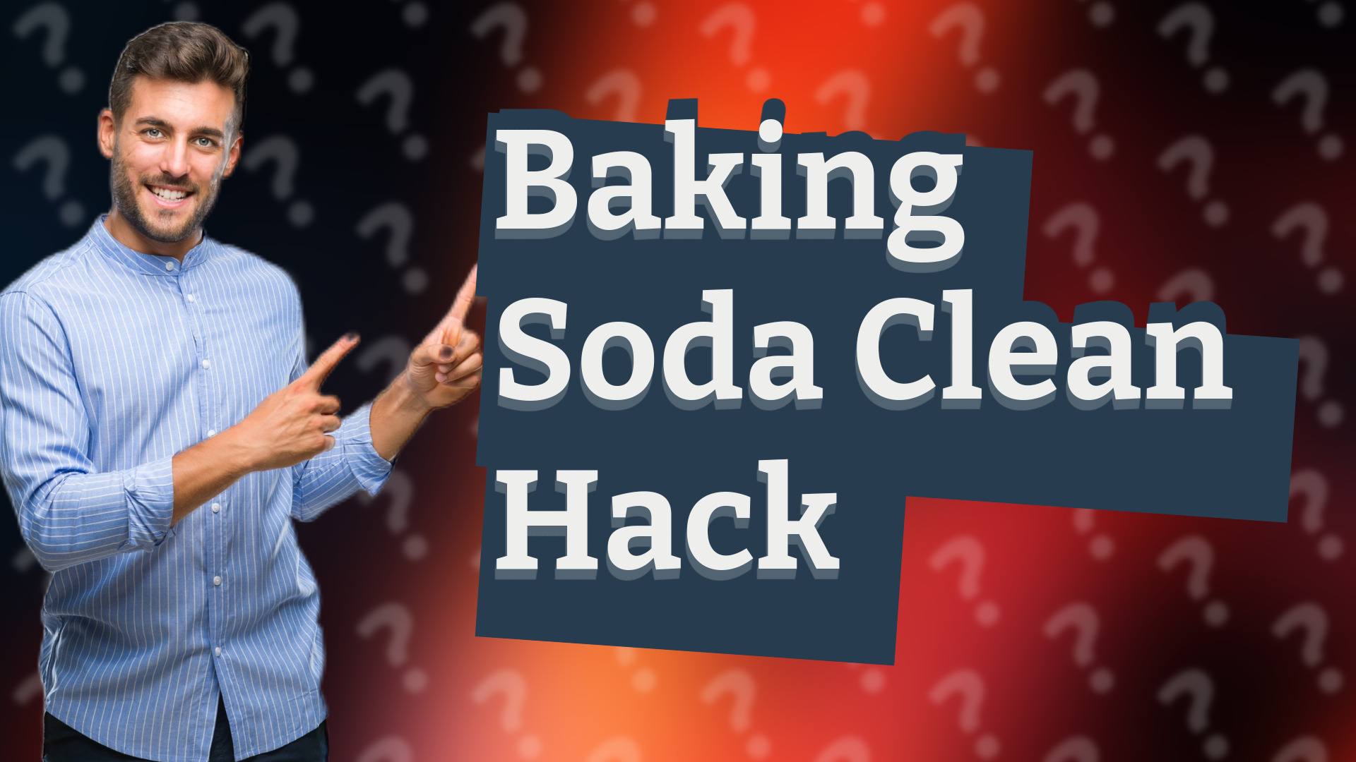 Baking Soda Clean Hack