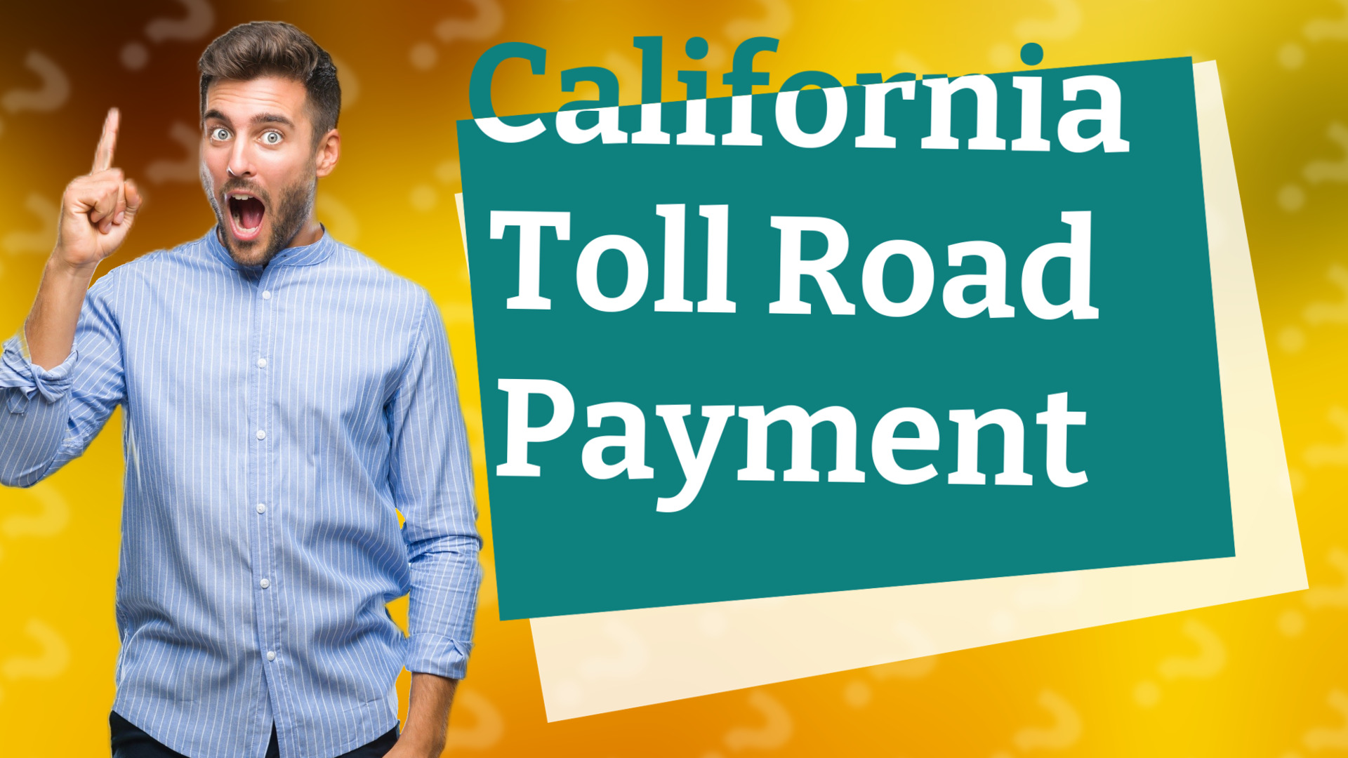 California Toll Road Payment
