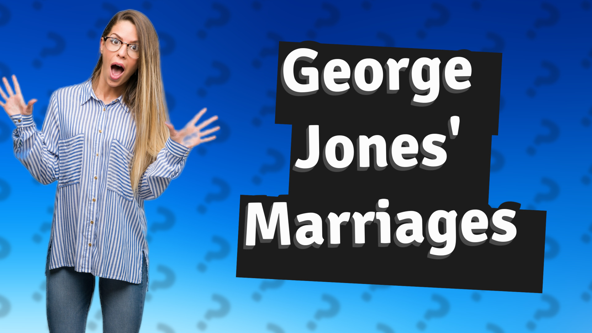 George Jones' Marriages