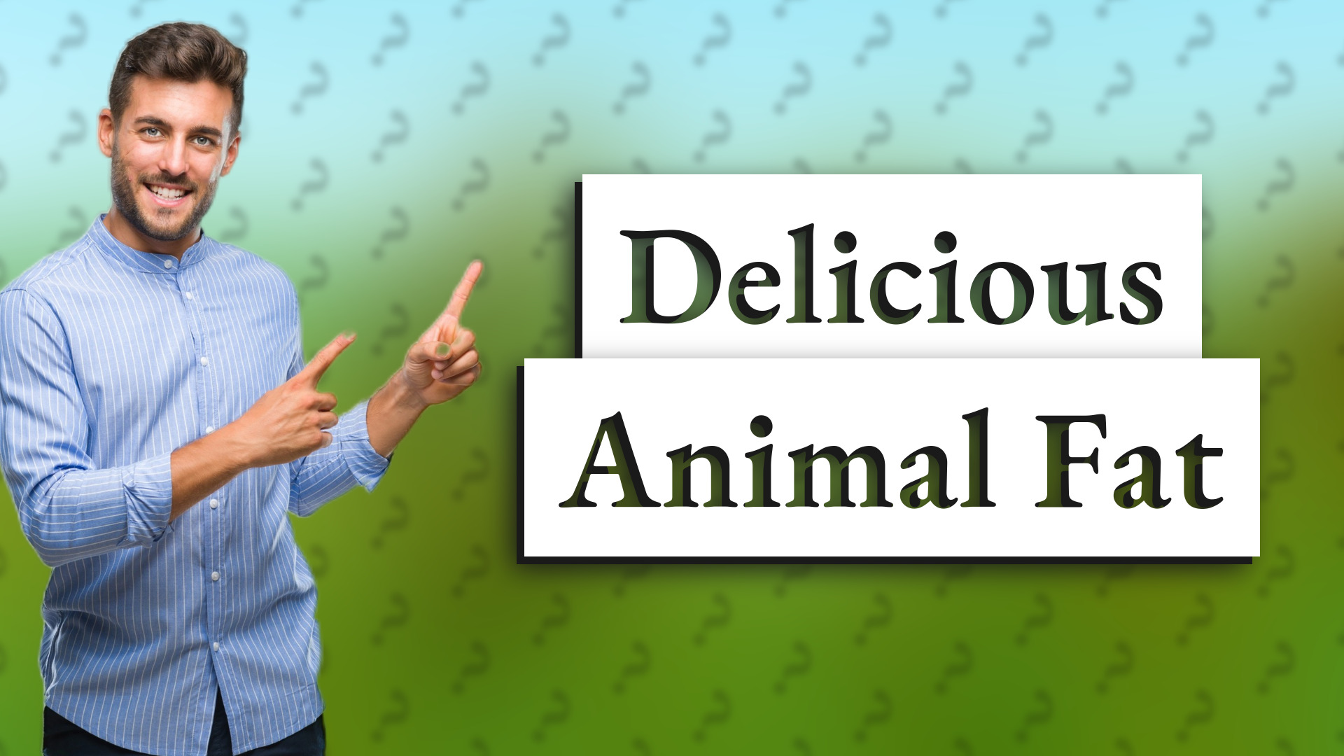 Delicious Animal Fat