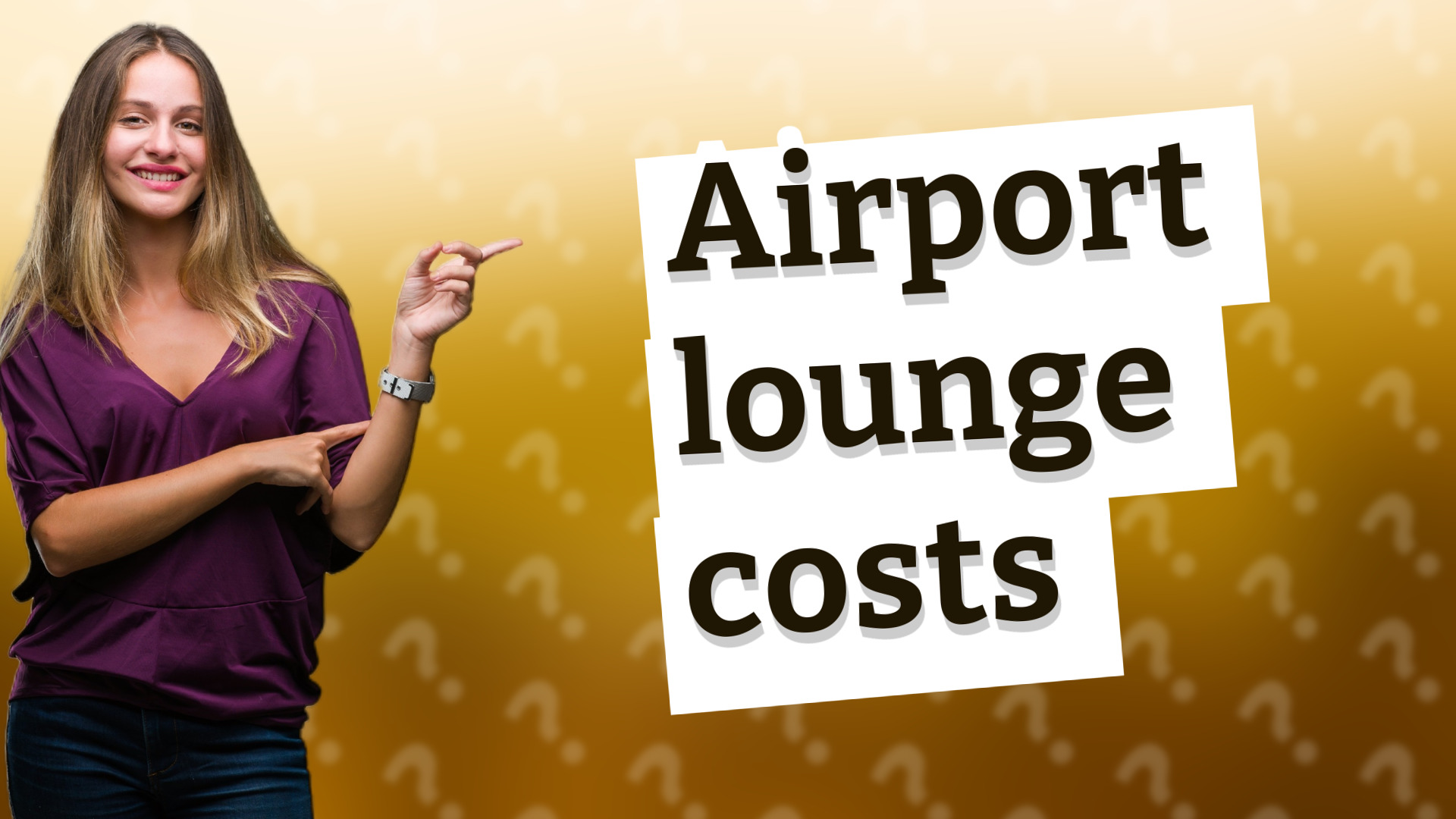 Airport lounge costs