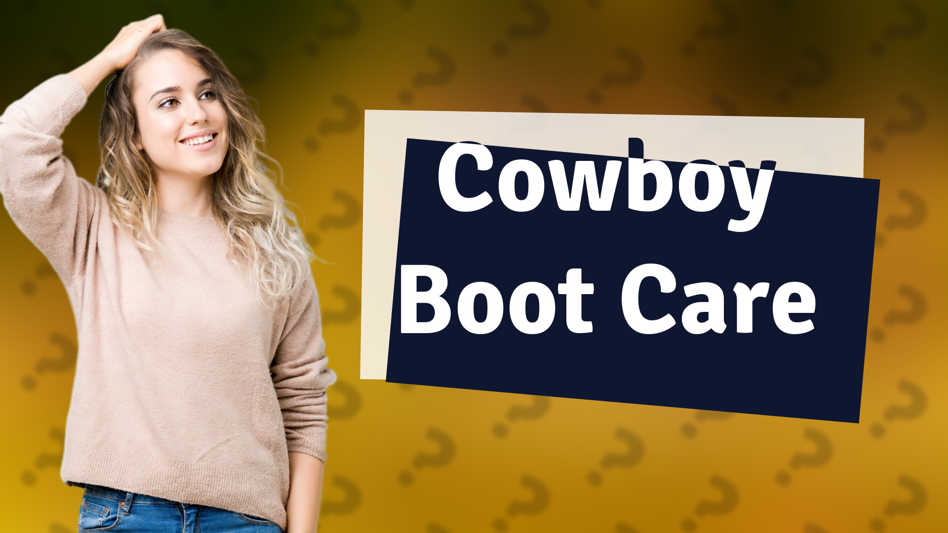 Cowboy Boot Care