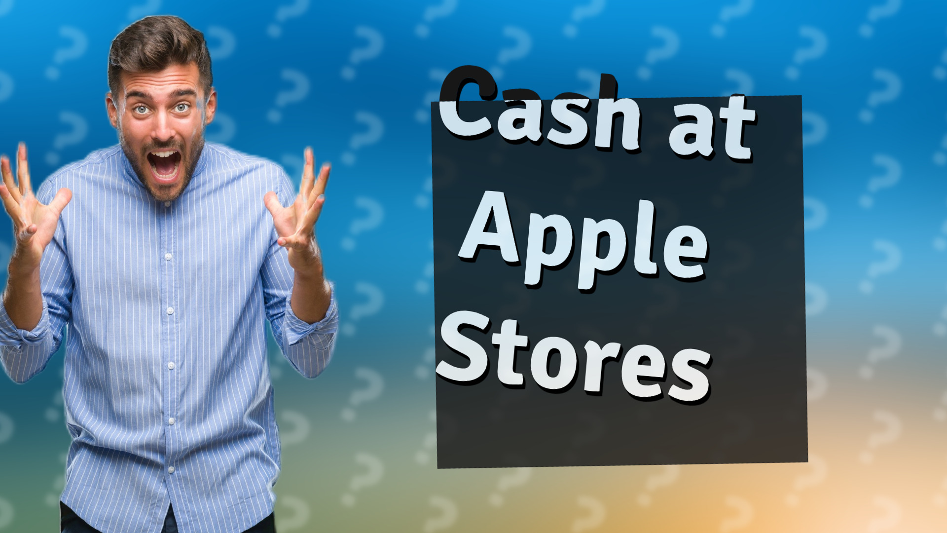 Cash at Apple Stores