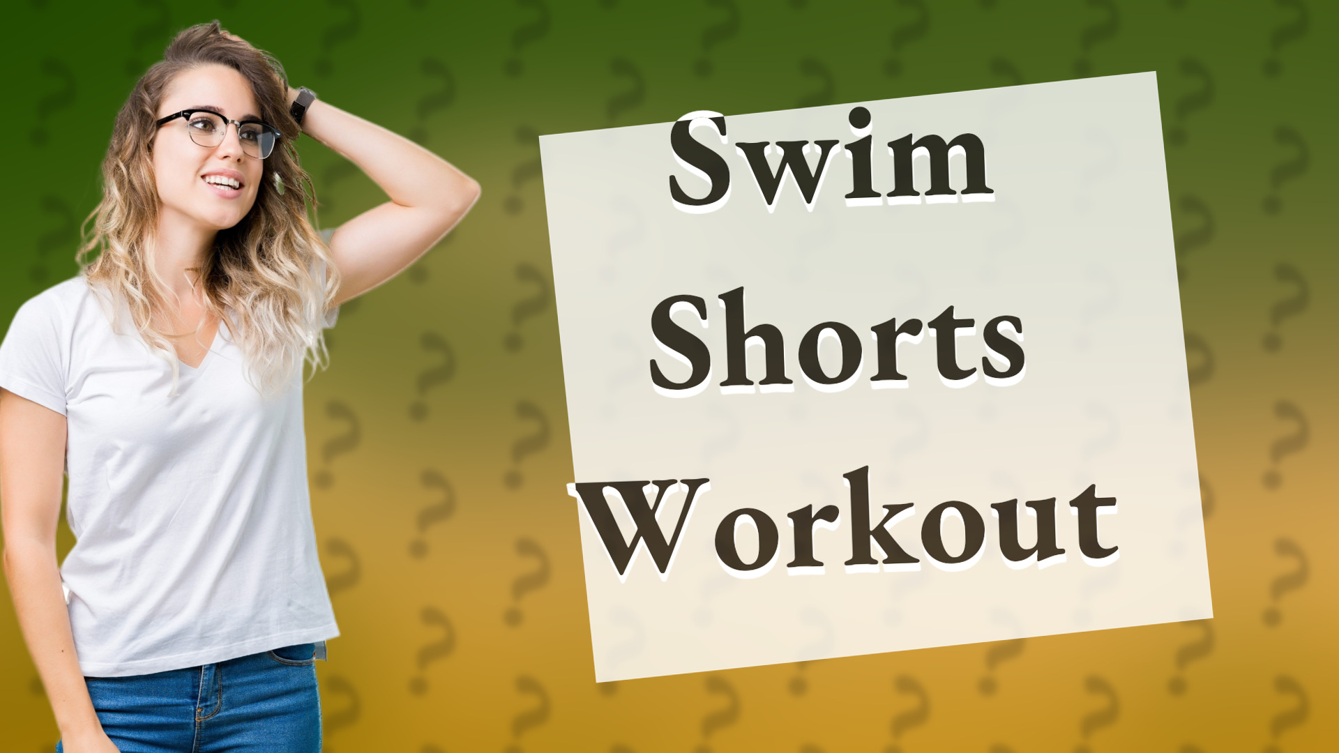 Swim Shorts Workout