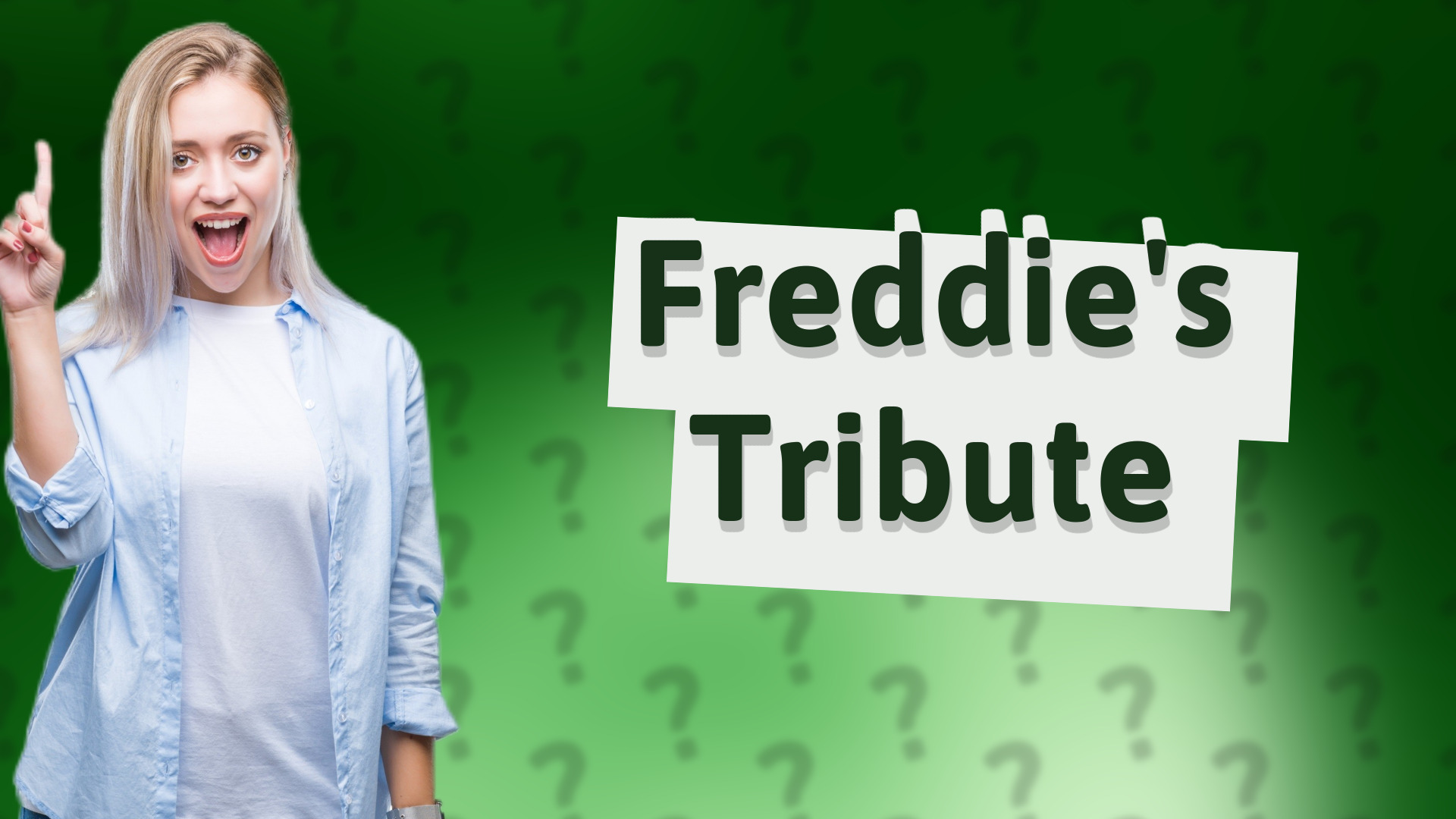 Freddie's Tribute