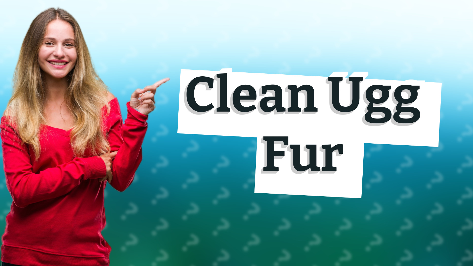 Clean Ugg Fur