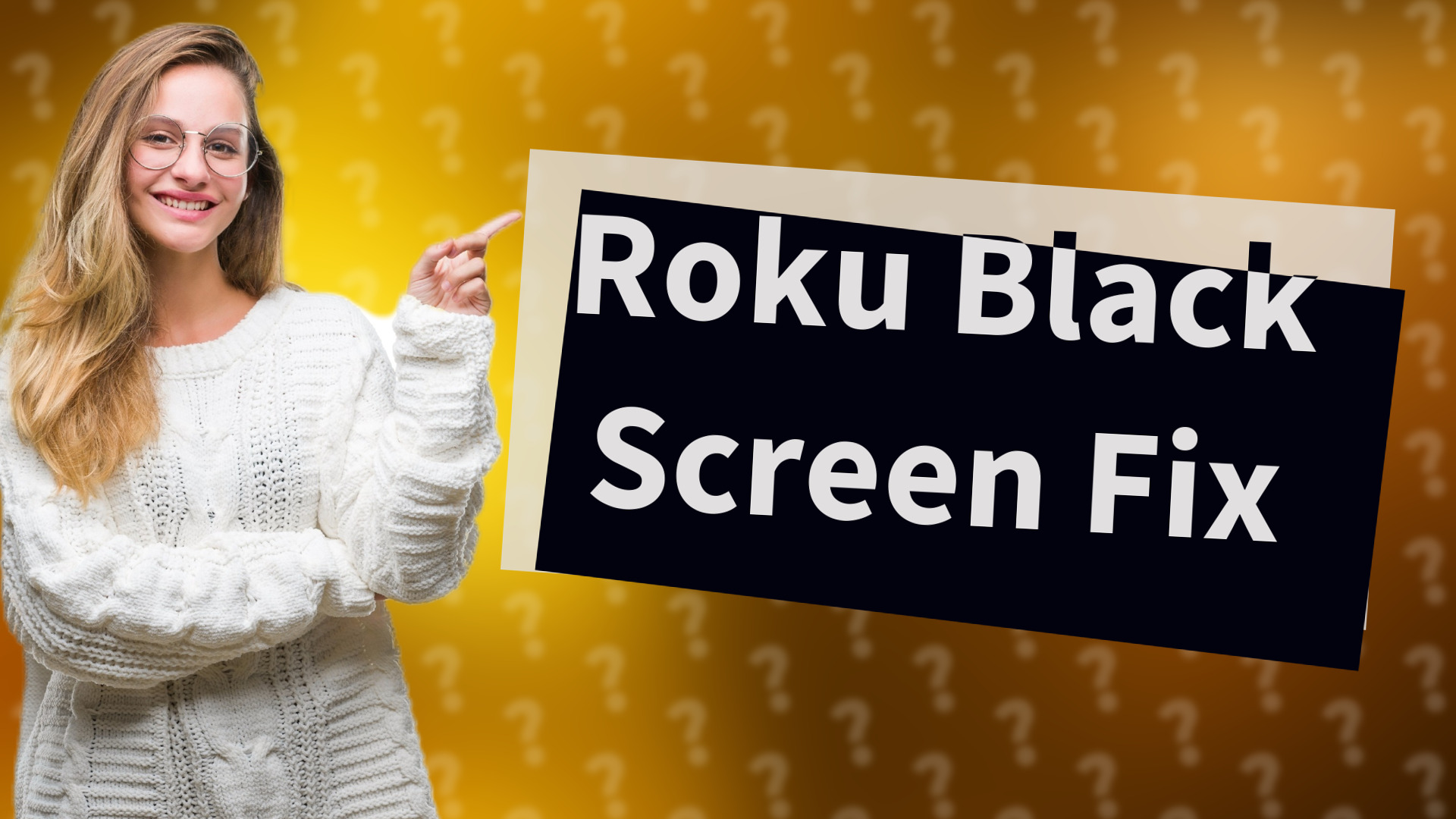 Roku Black Screen Fix