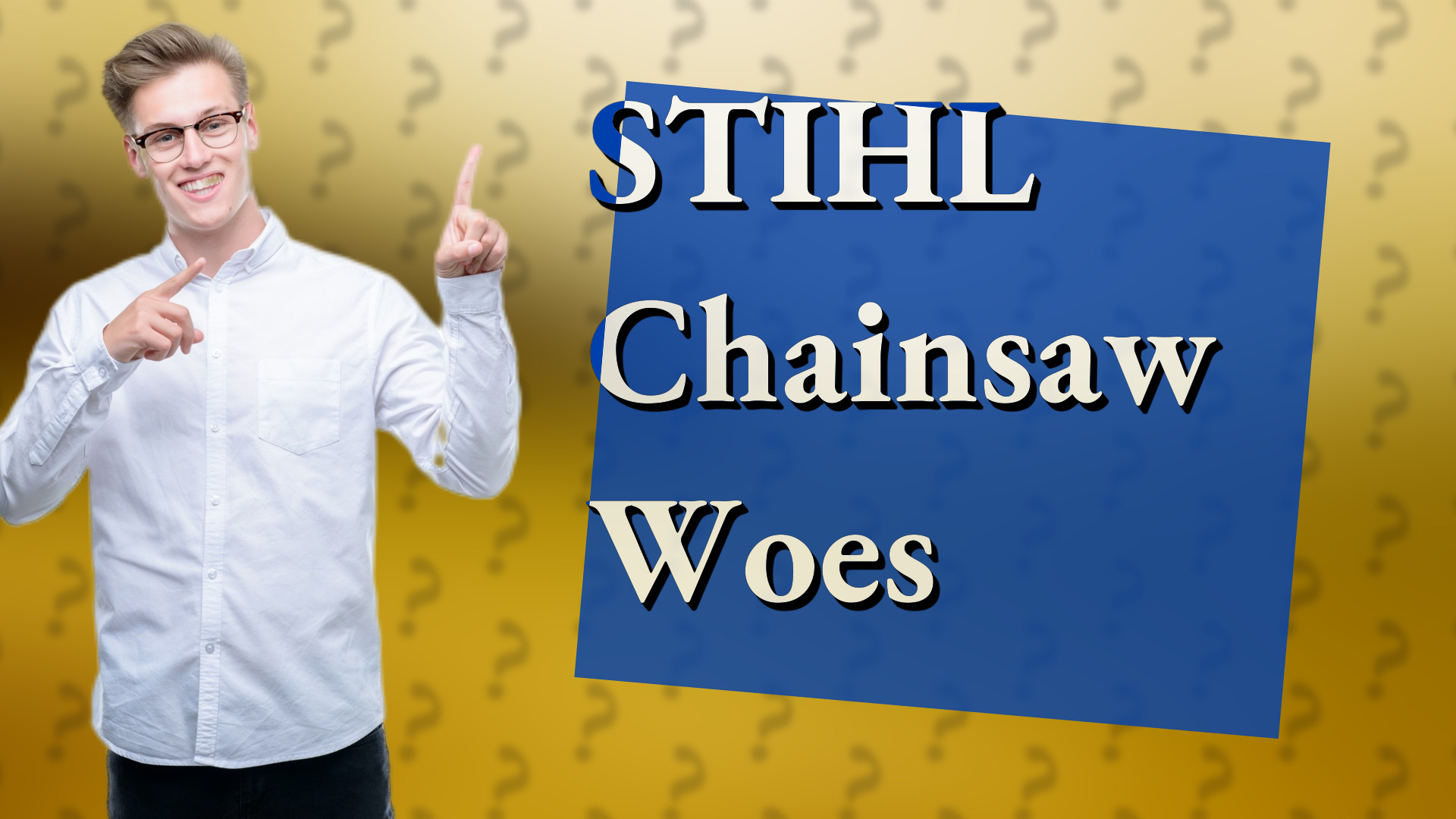 STIHL Chainsaw Woes