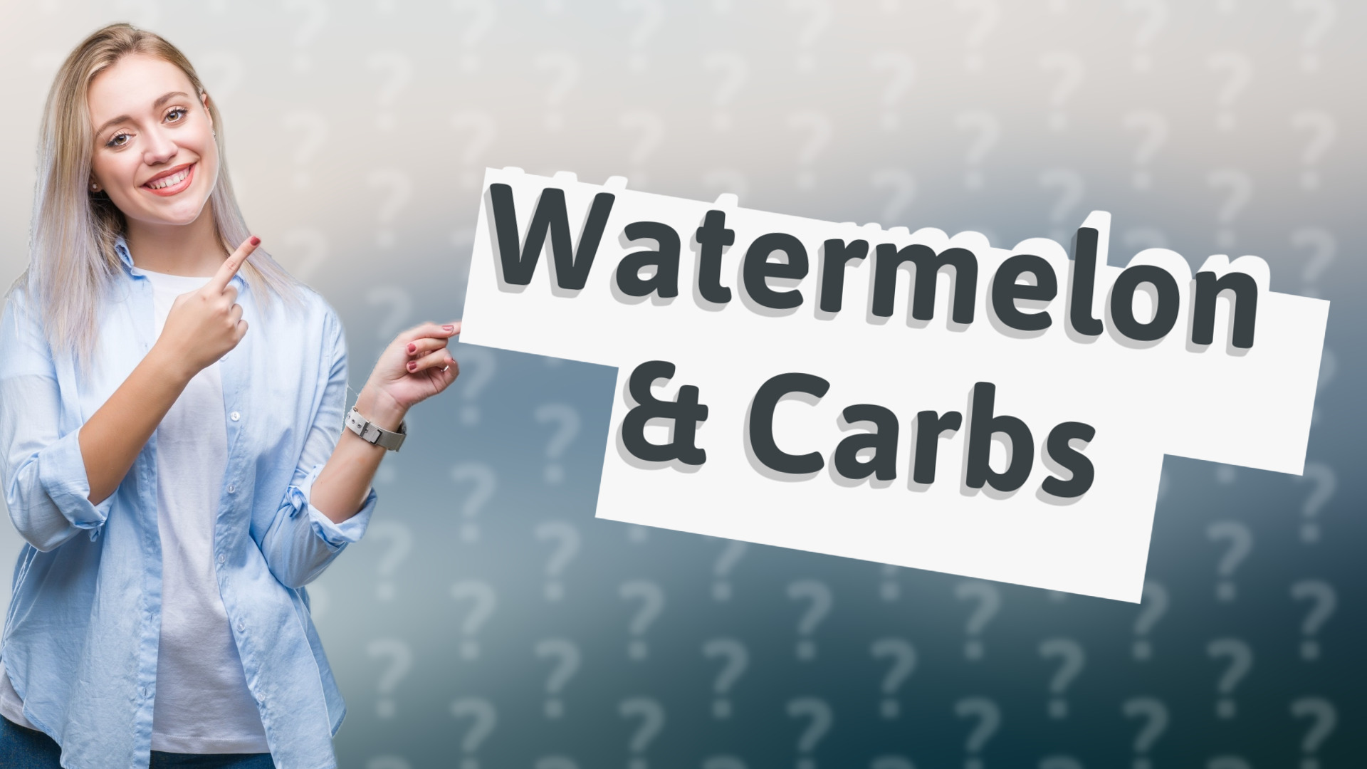 Watermelon & Carbs