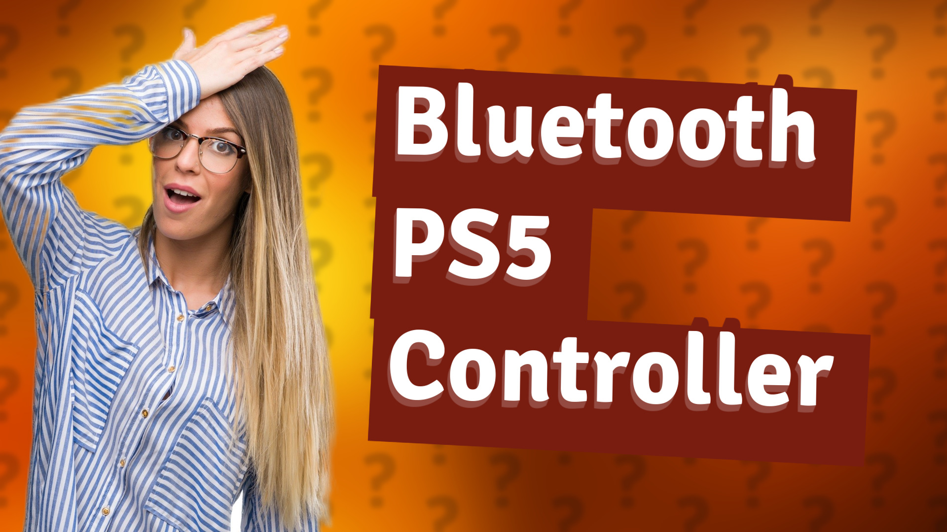Bluetooth PS5 Controller