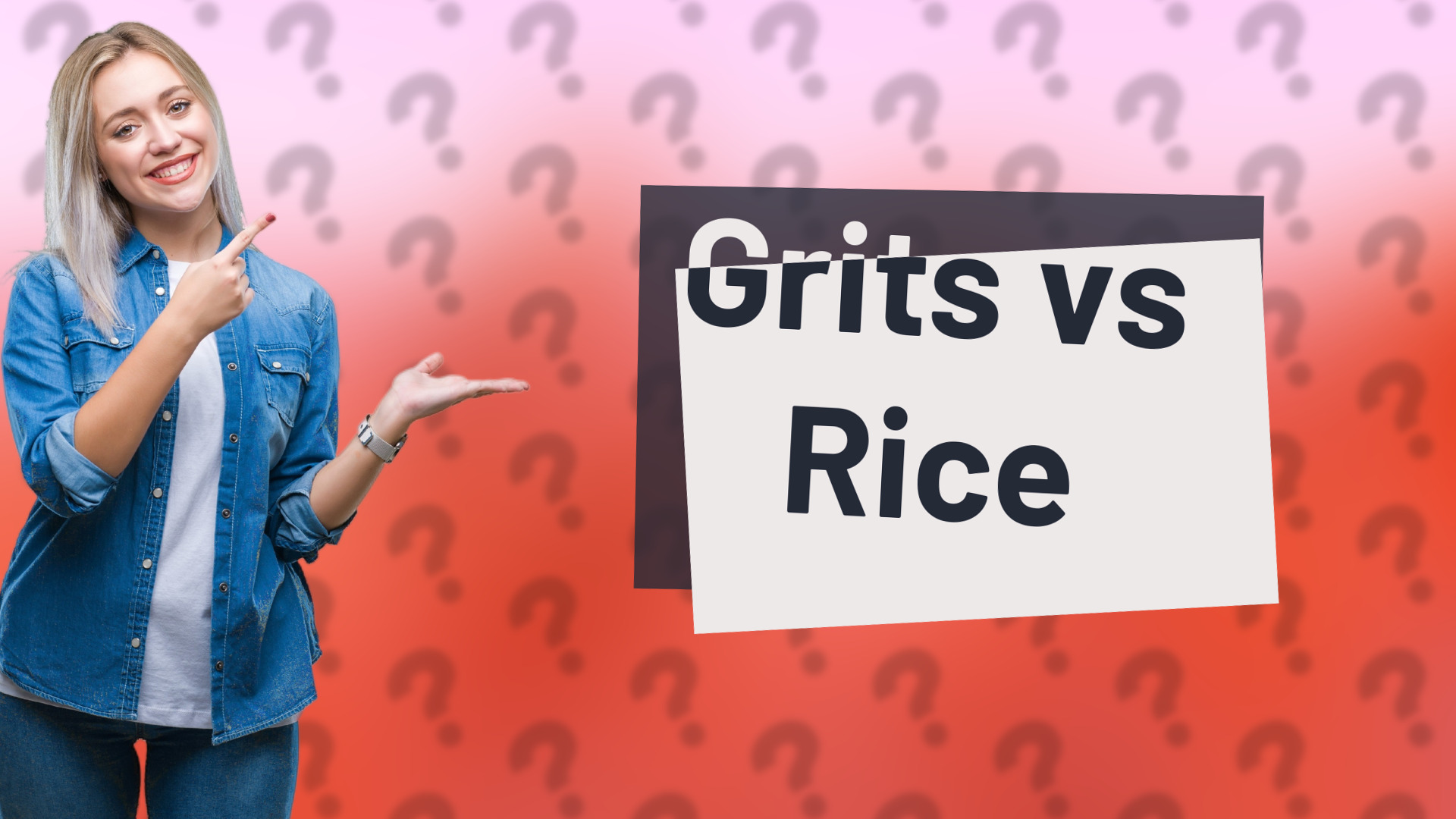 Grits vs Rice