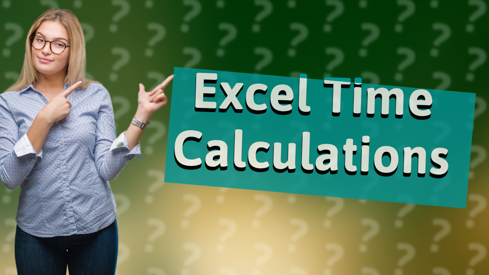 Excel Time Calculations