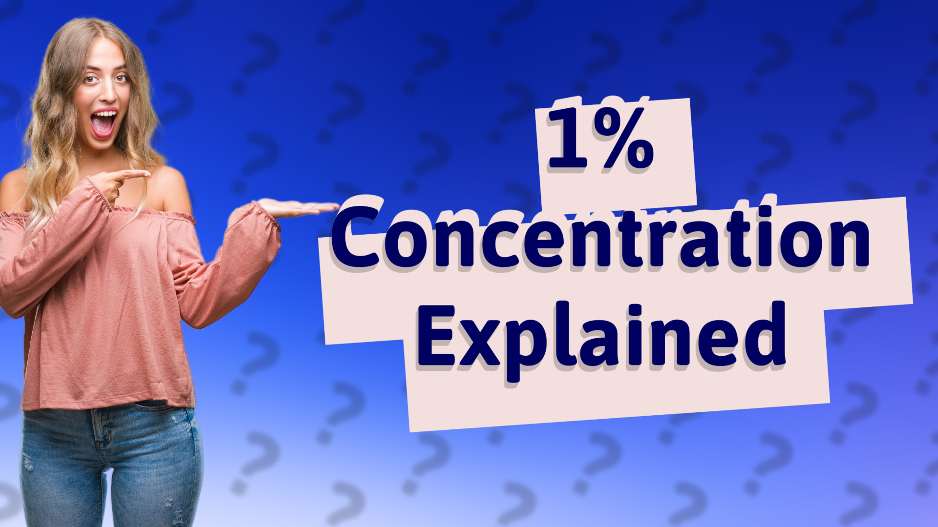 1% Concentration Explained