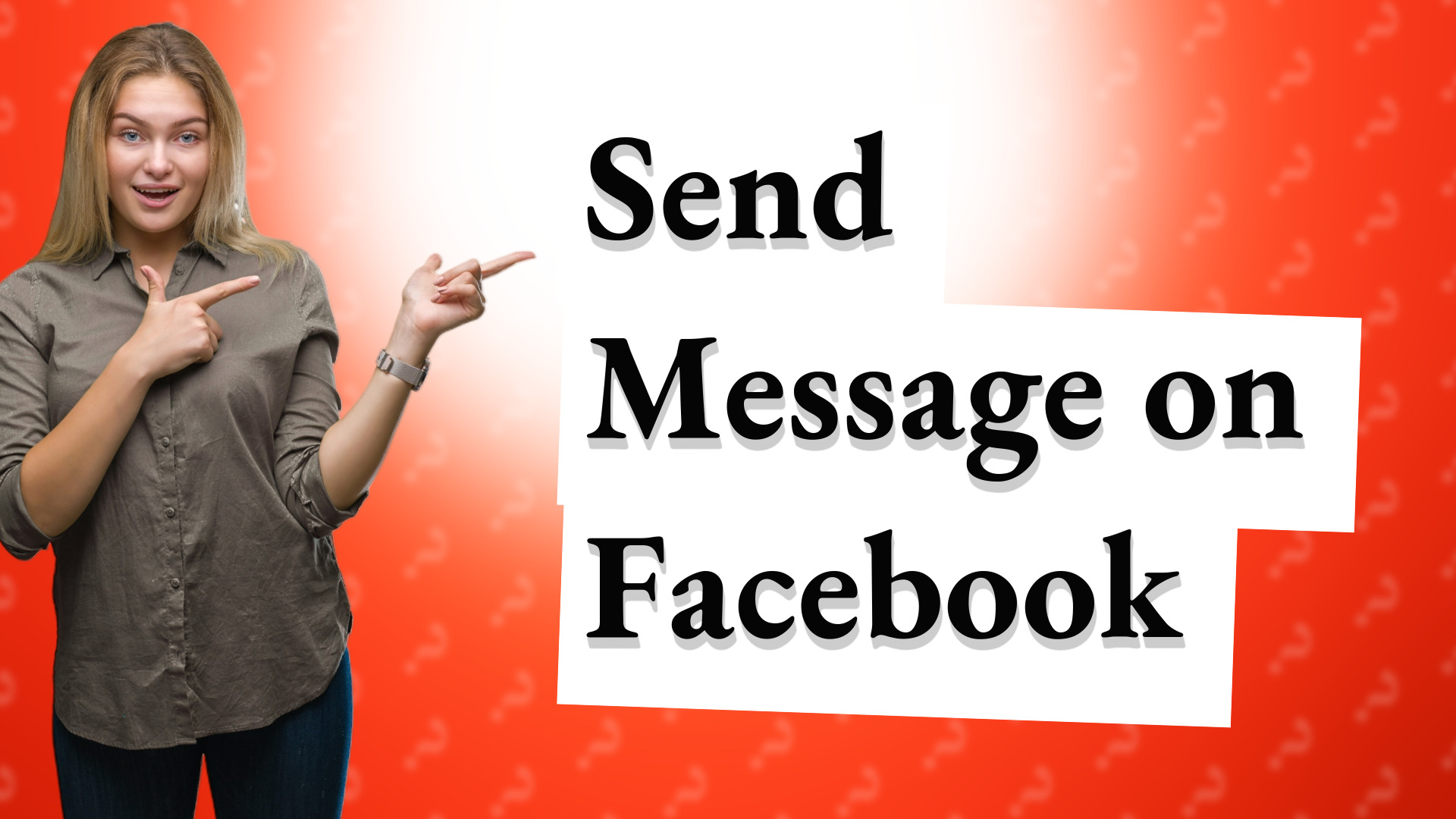 Send Message on Facebook