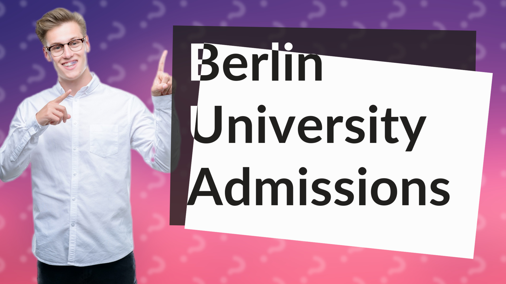 Berlin University Admissions