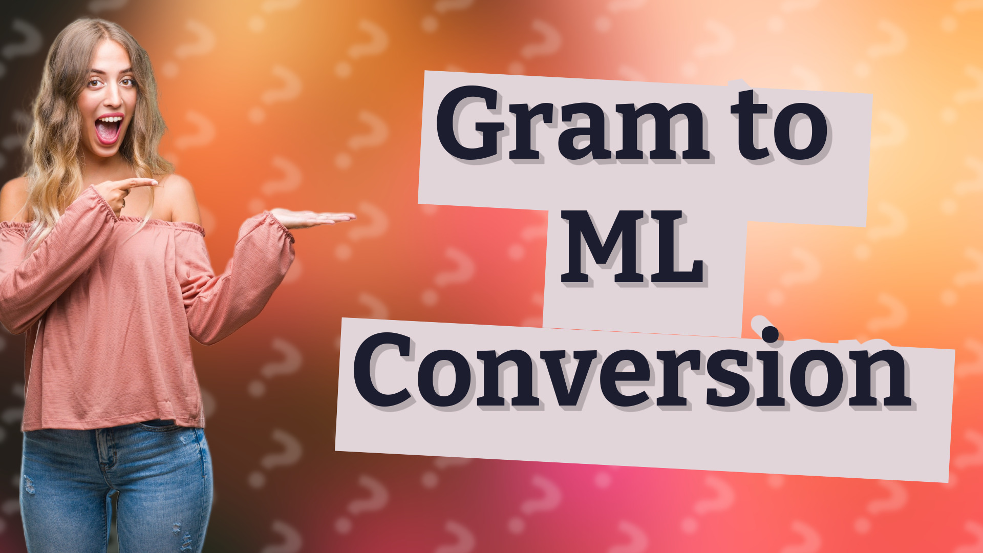 Gram to ML Conversion
