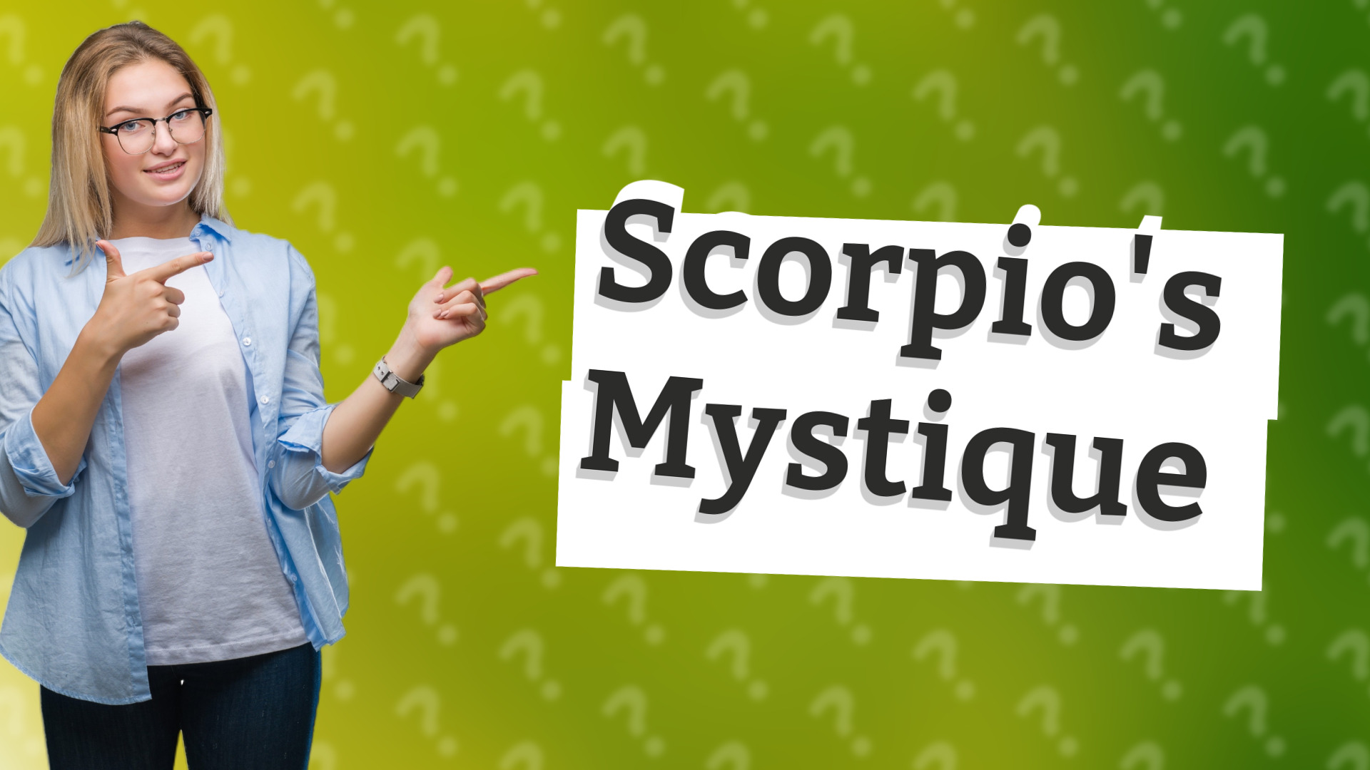 Scorpio's Mystique