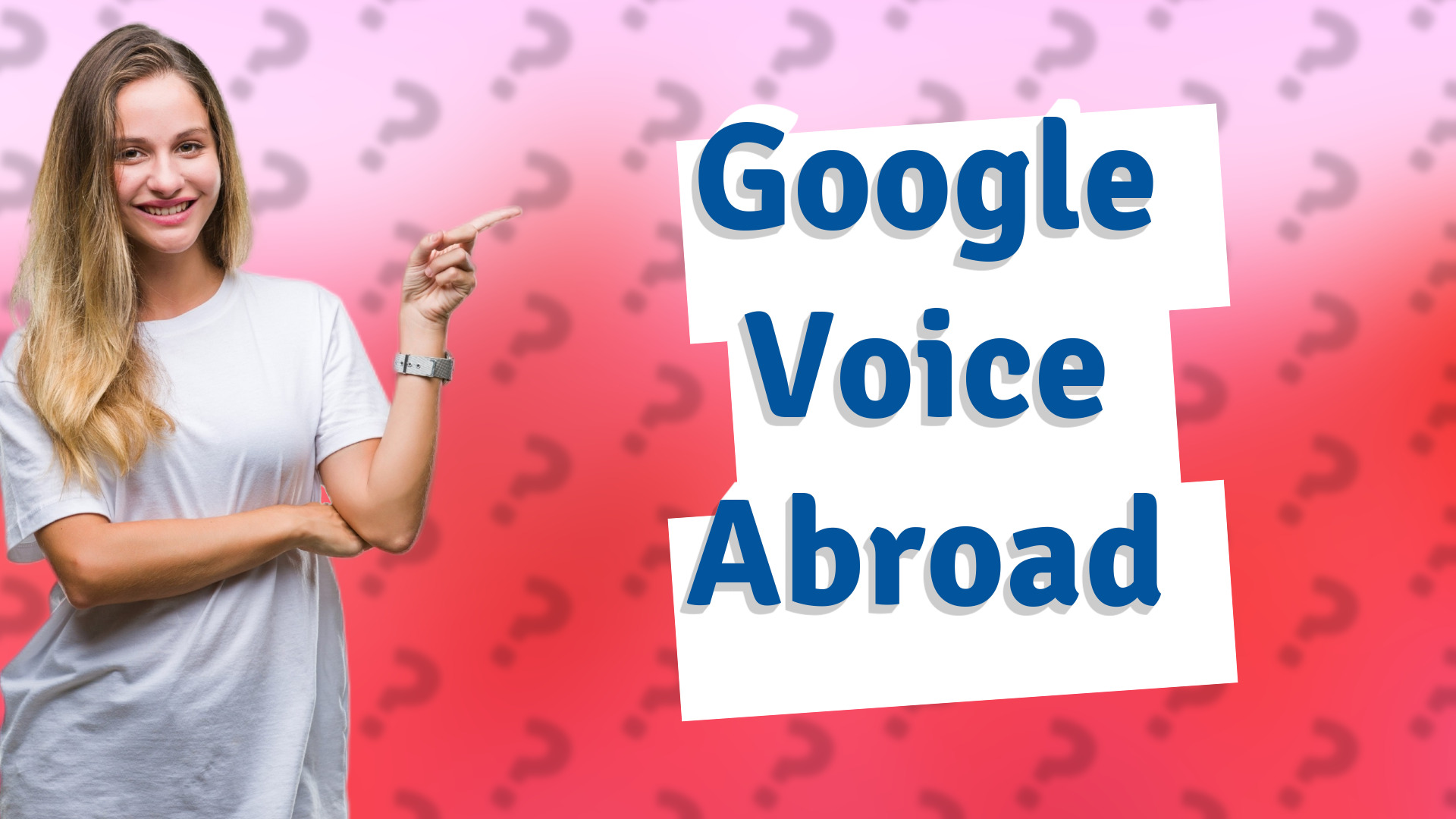Google Voice Abroad