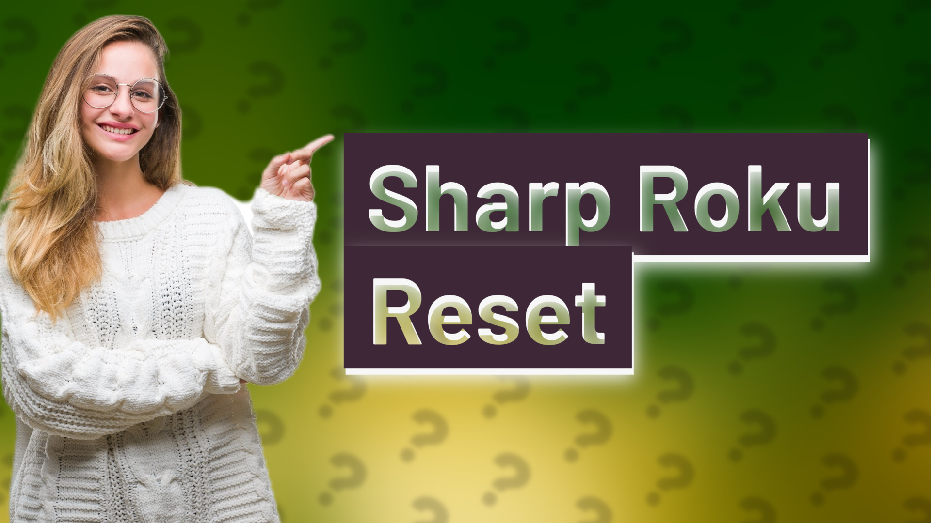 Sharp Roku Reset