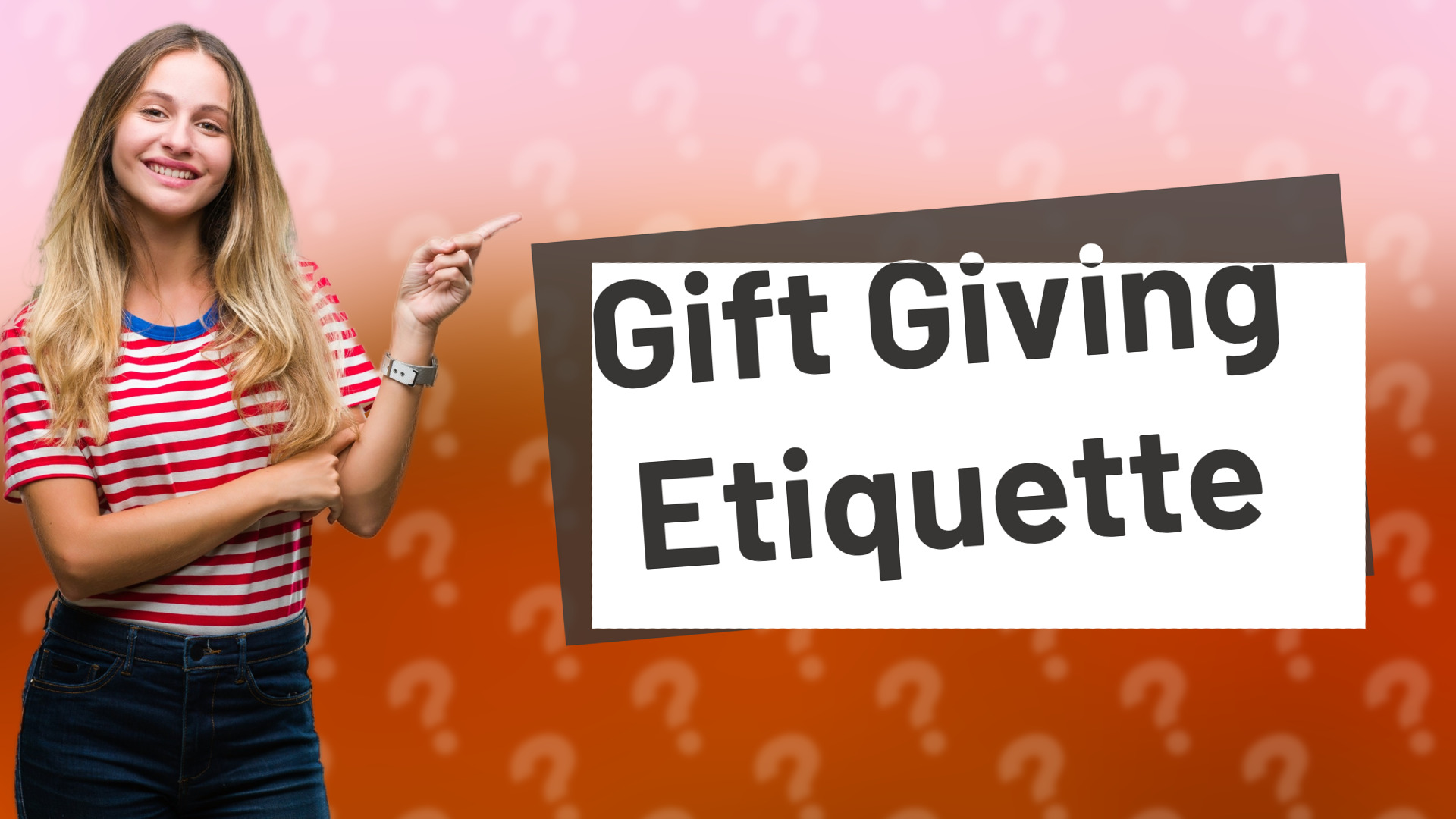 Gift Giving Etiquette