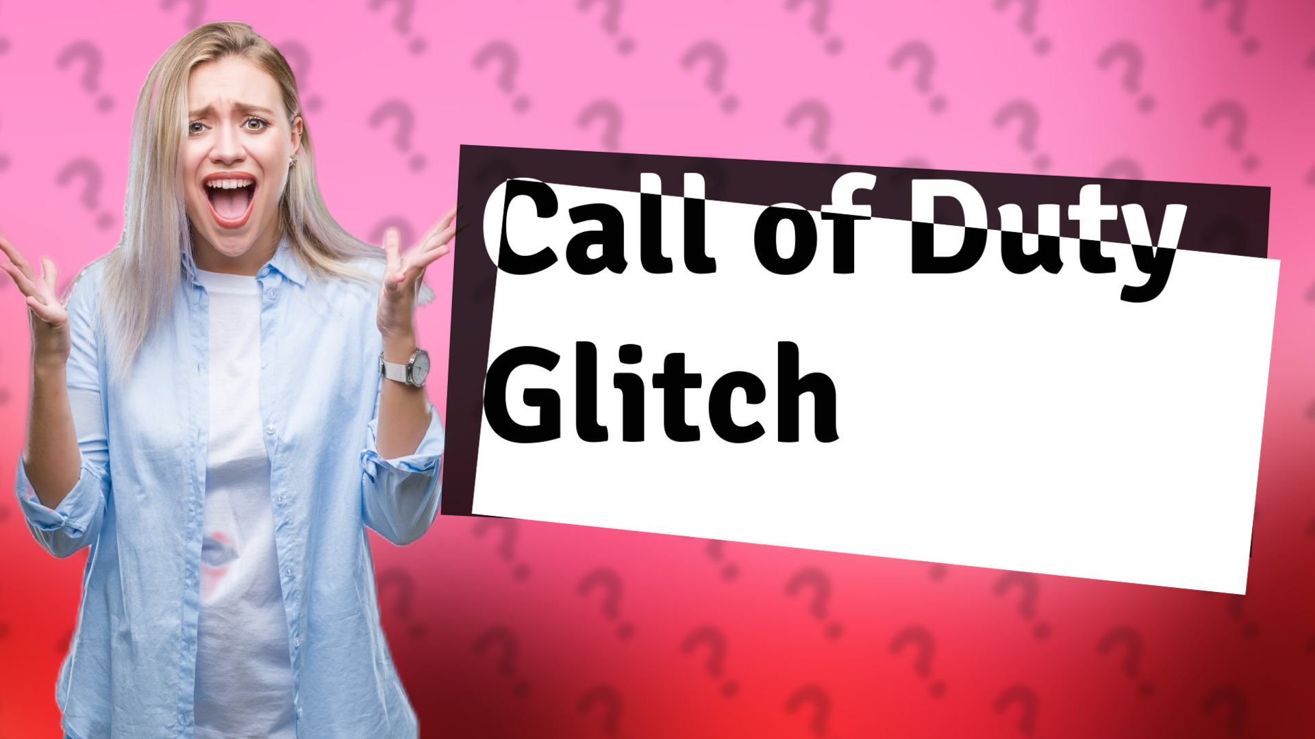 Call of Duty Glitch