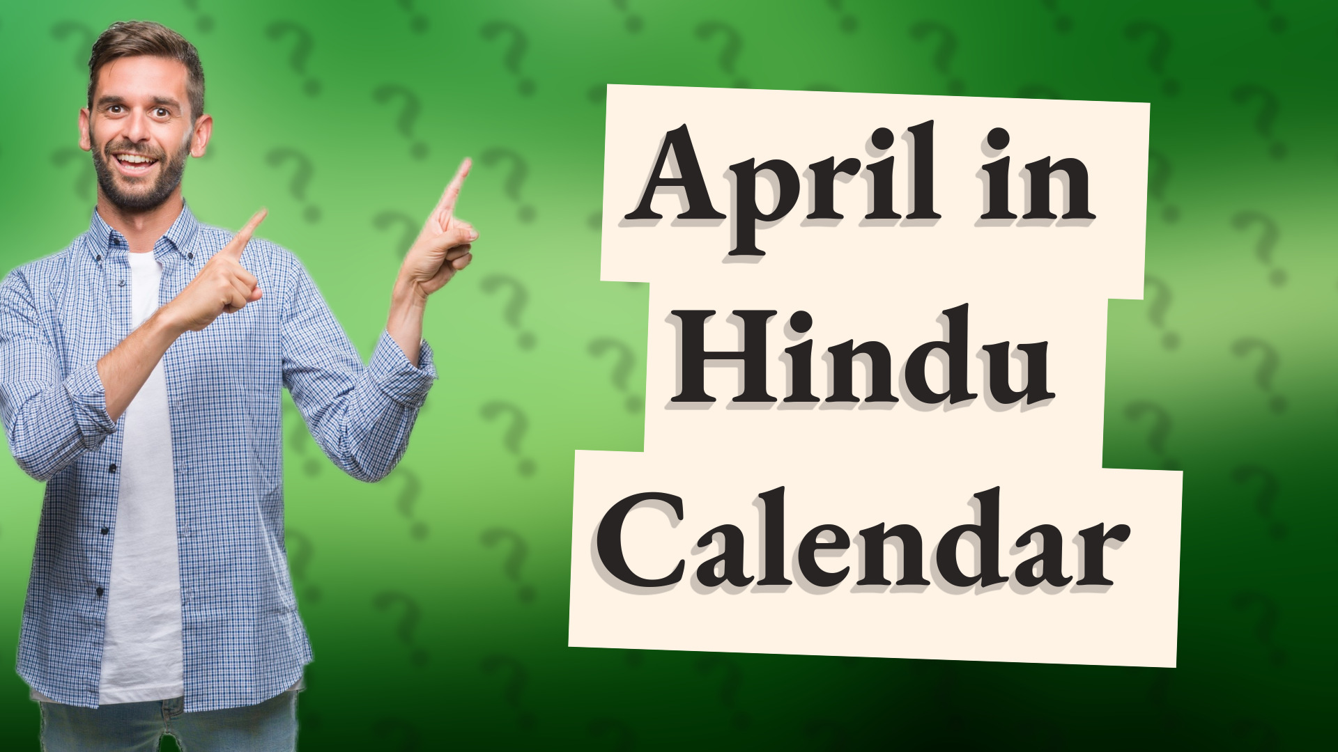 April in Hindu Calendar