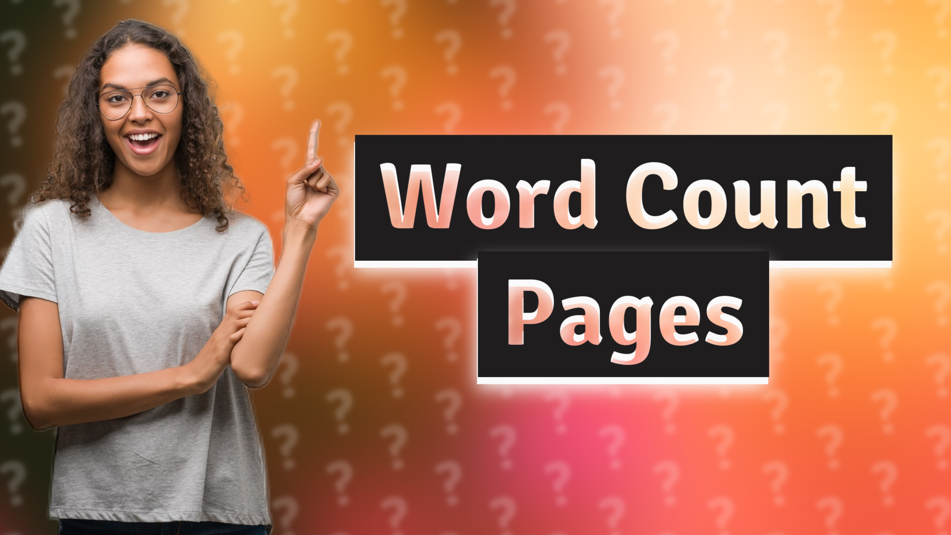 Word Count Pages