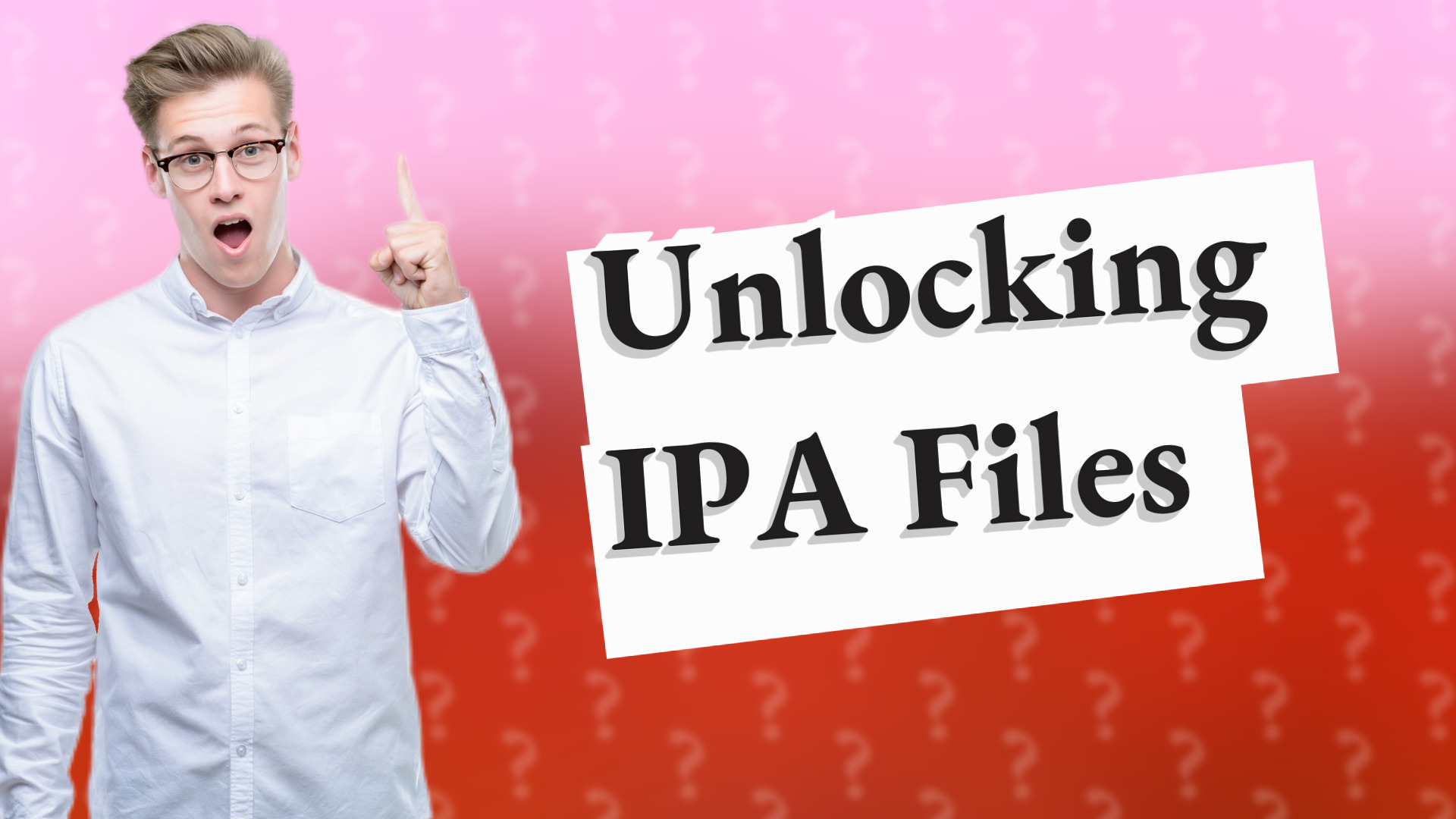 Unlocking IPA Files