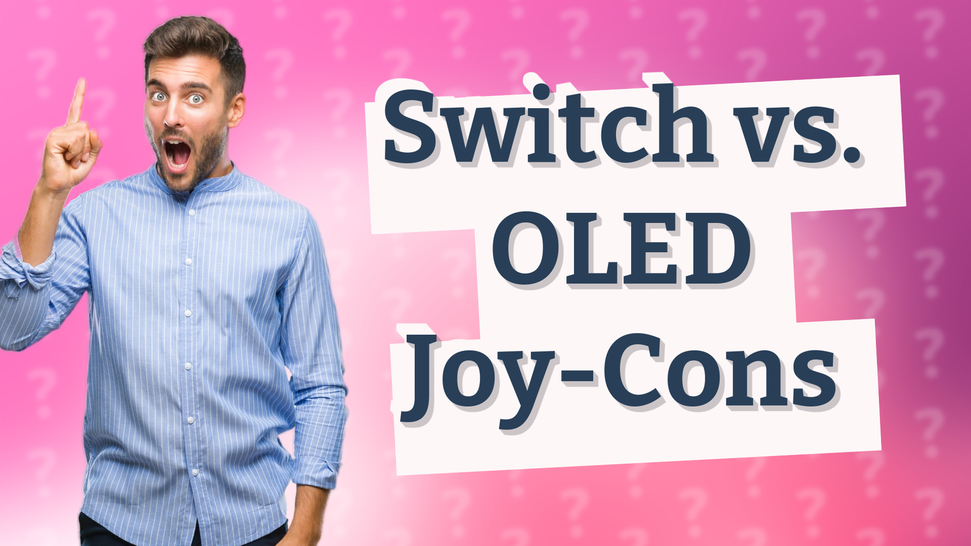 Switch vs. OLED Joy-Cons