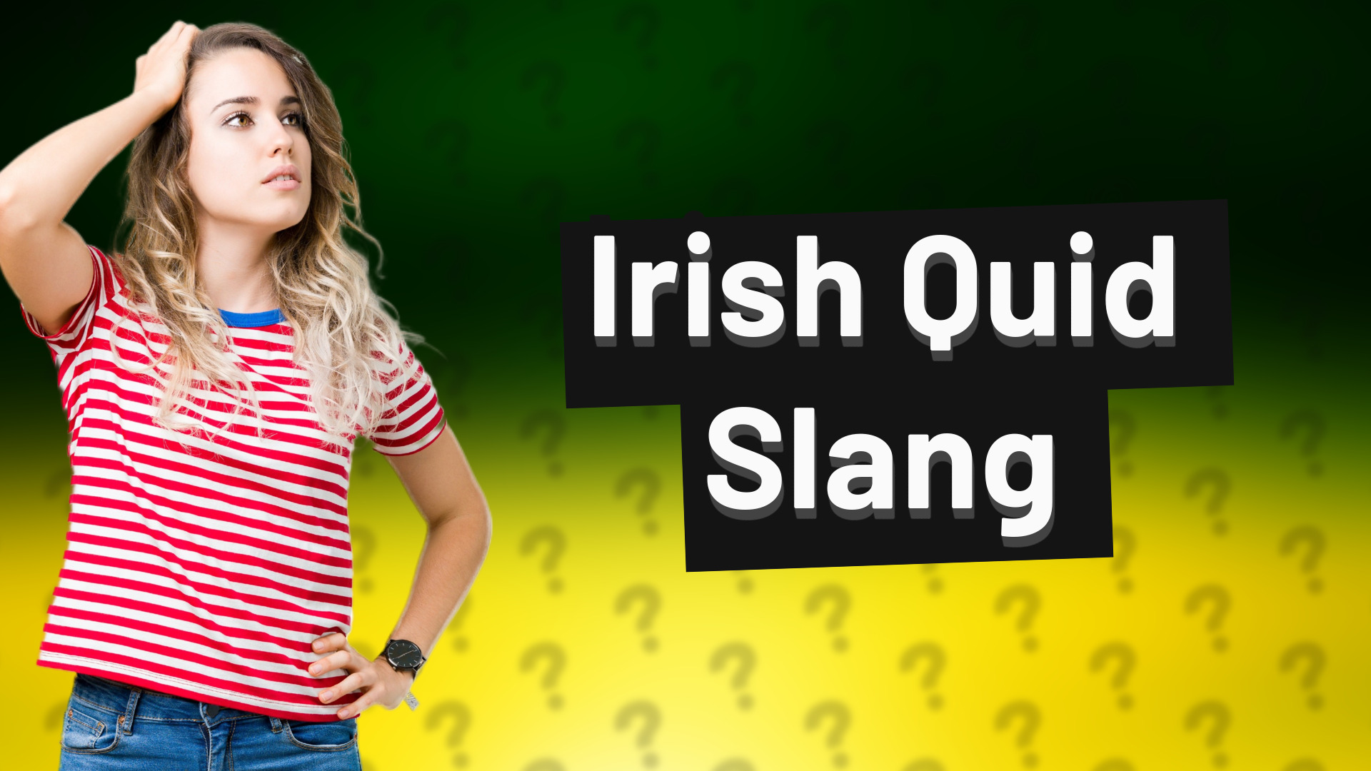 Irish Quid Slang
