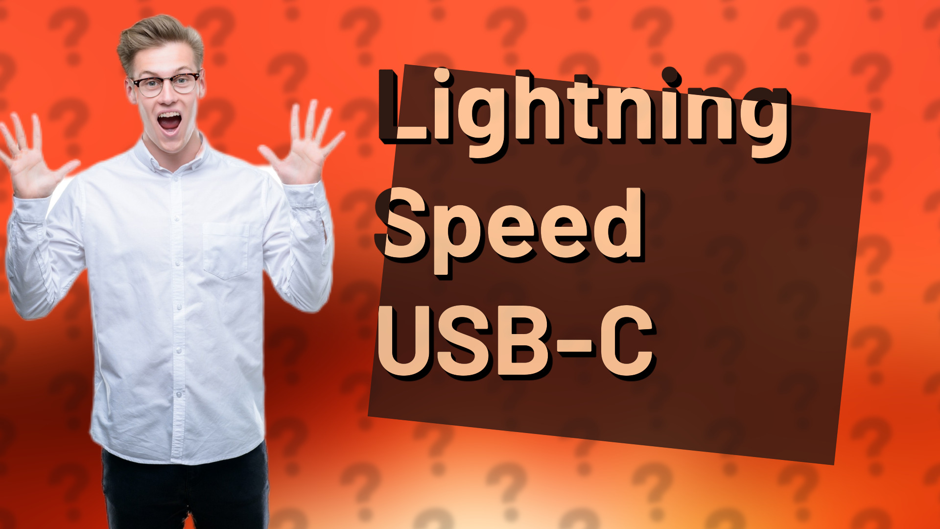 Lightning Speed USB-C