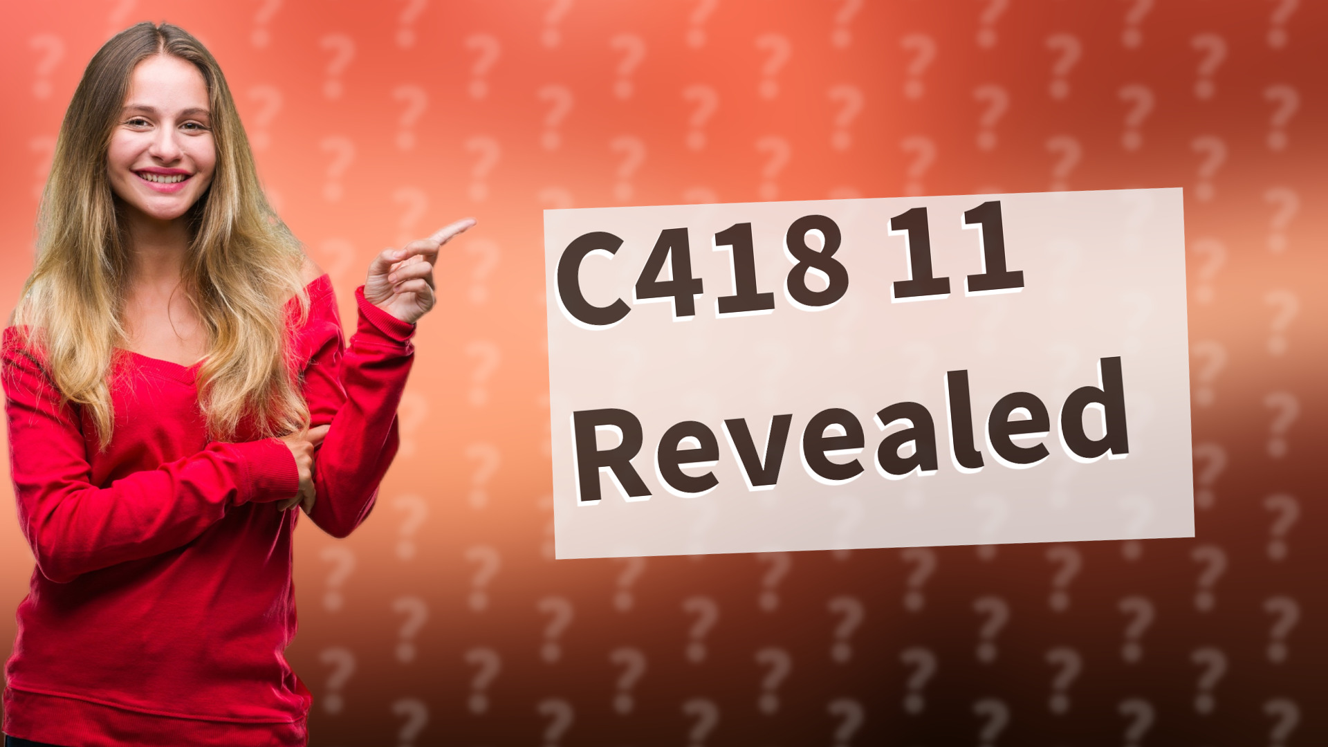 C418 11 Revealed