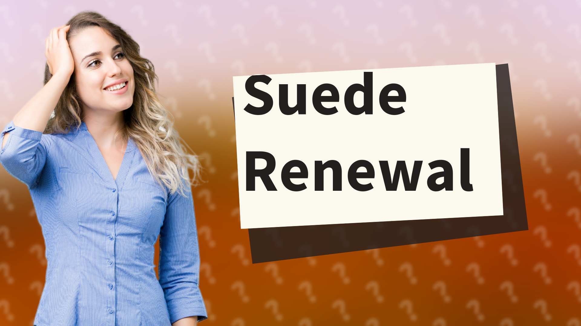 Suede Renewal