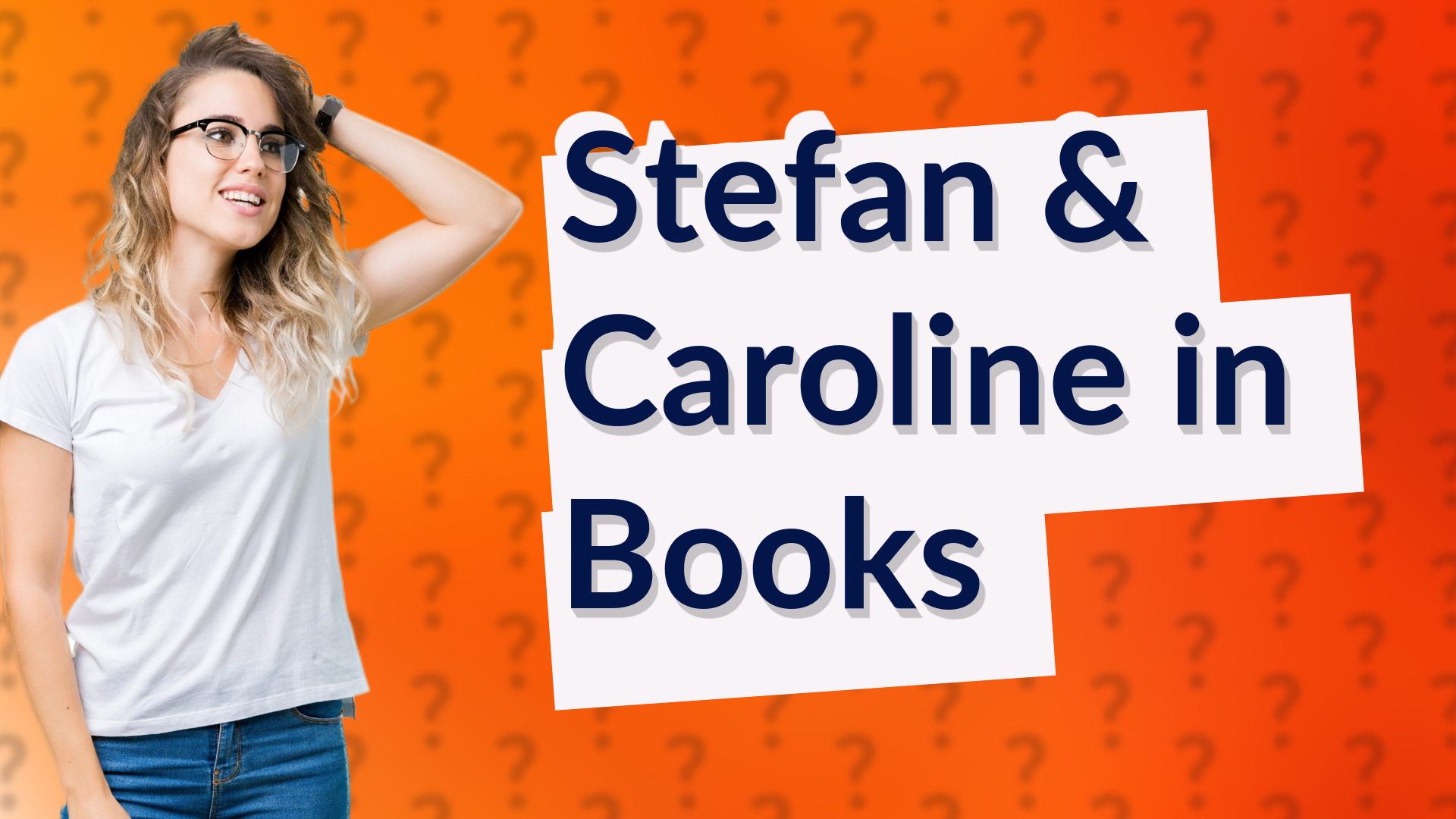 Stefan & Caroline in Books