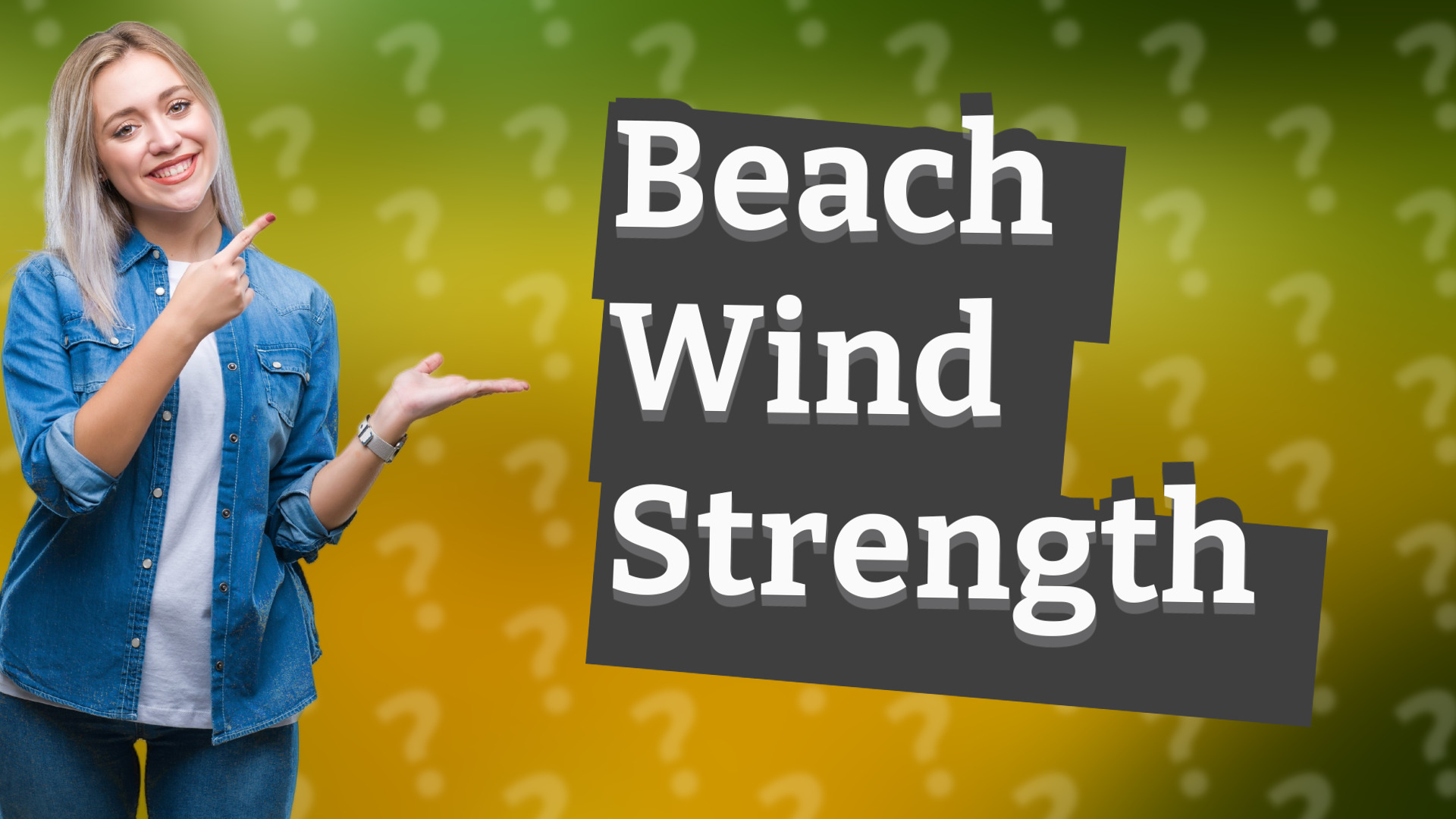 Beach Wind Strength