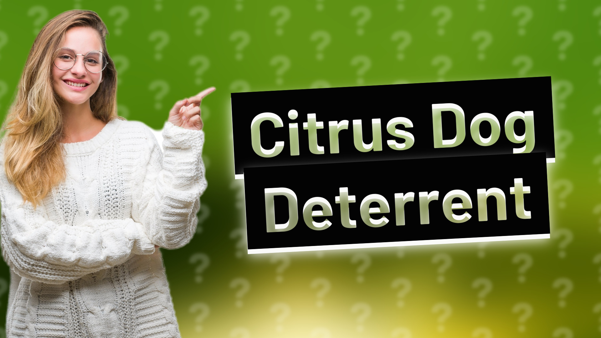 Citrus Dog Deterrent
