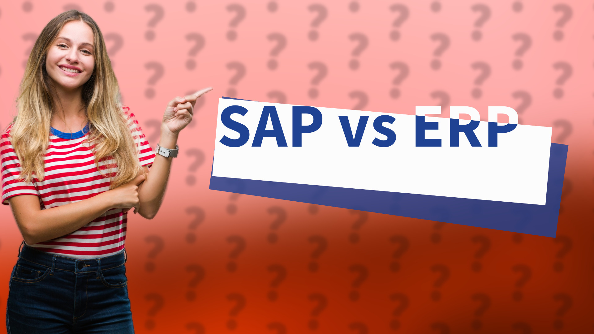 SAP vs ERP