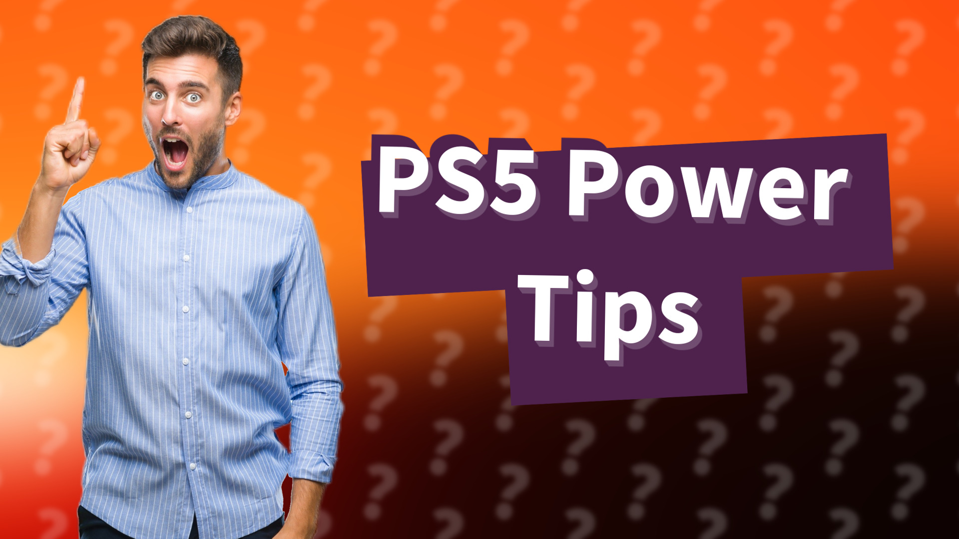 PS5 Power Tips