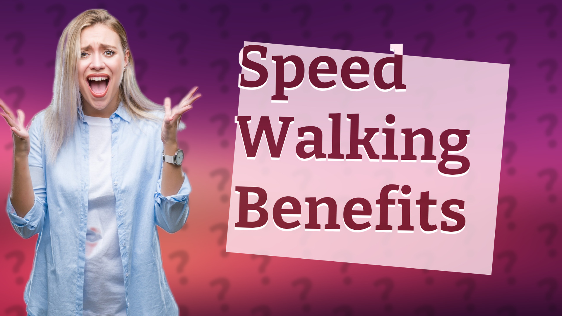 Speed Walking Benefits