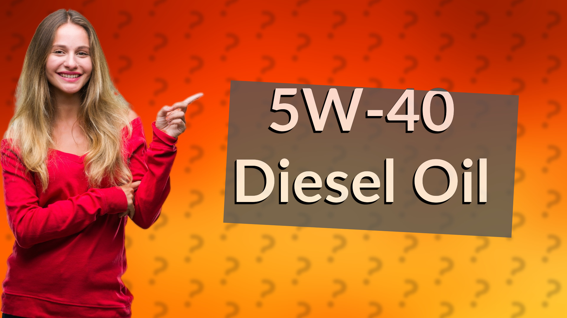 5W-40 Diesel Oil