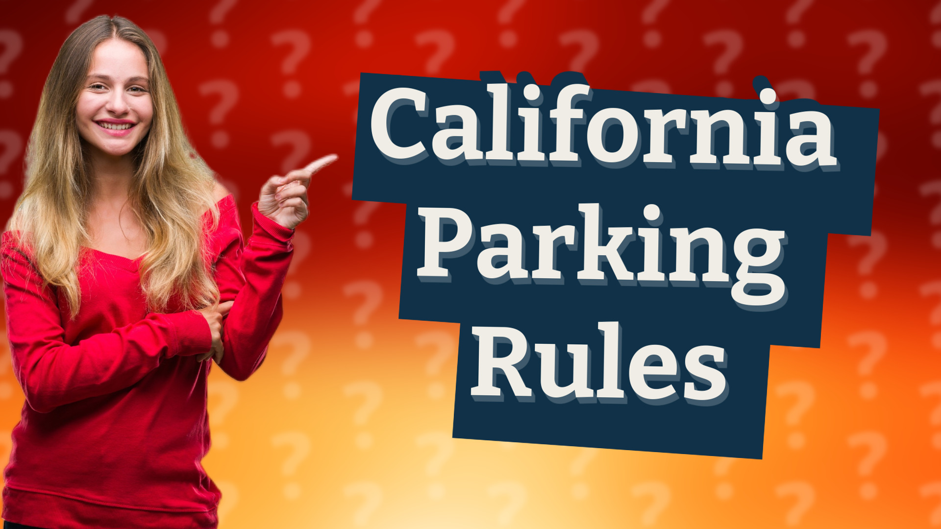 California Parking Rules