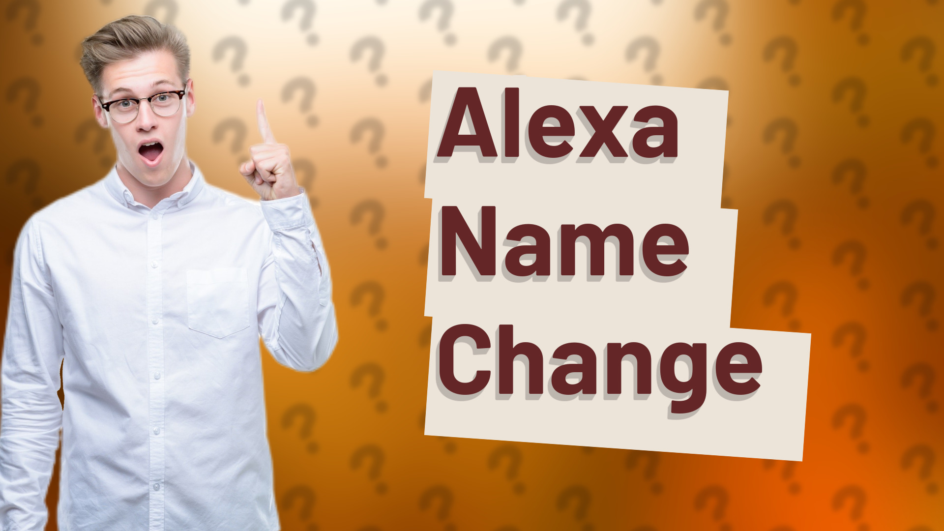 Alexa Name Change