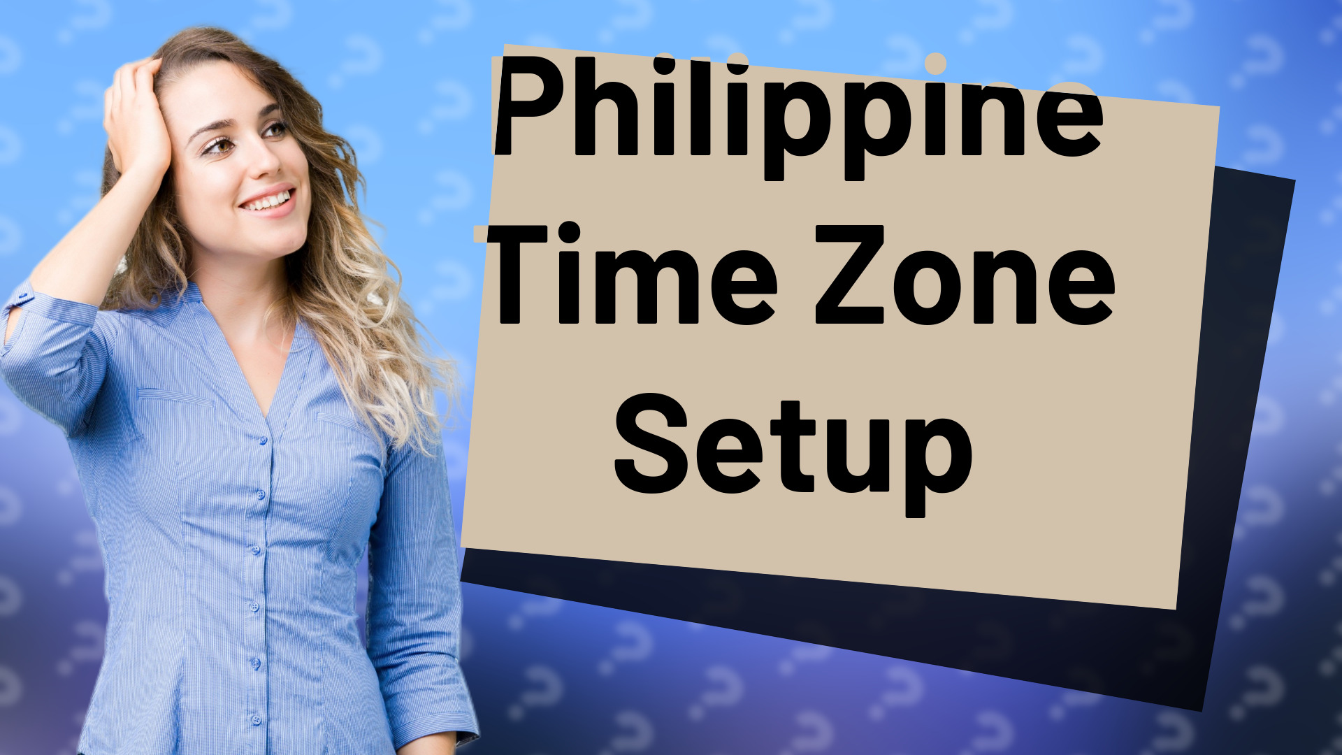Philippine Time Zone Setup