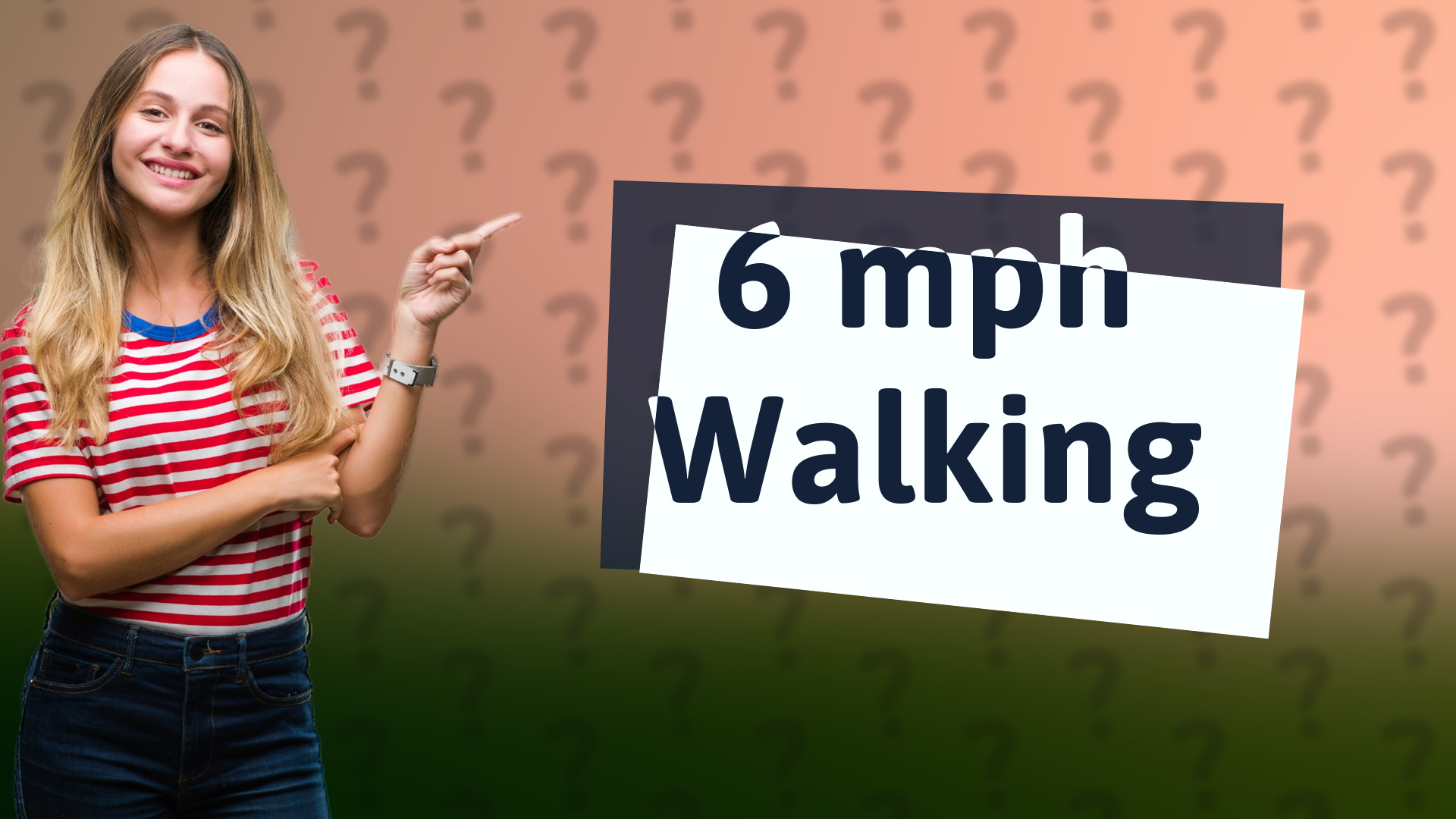 6 mph Walking