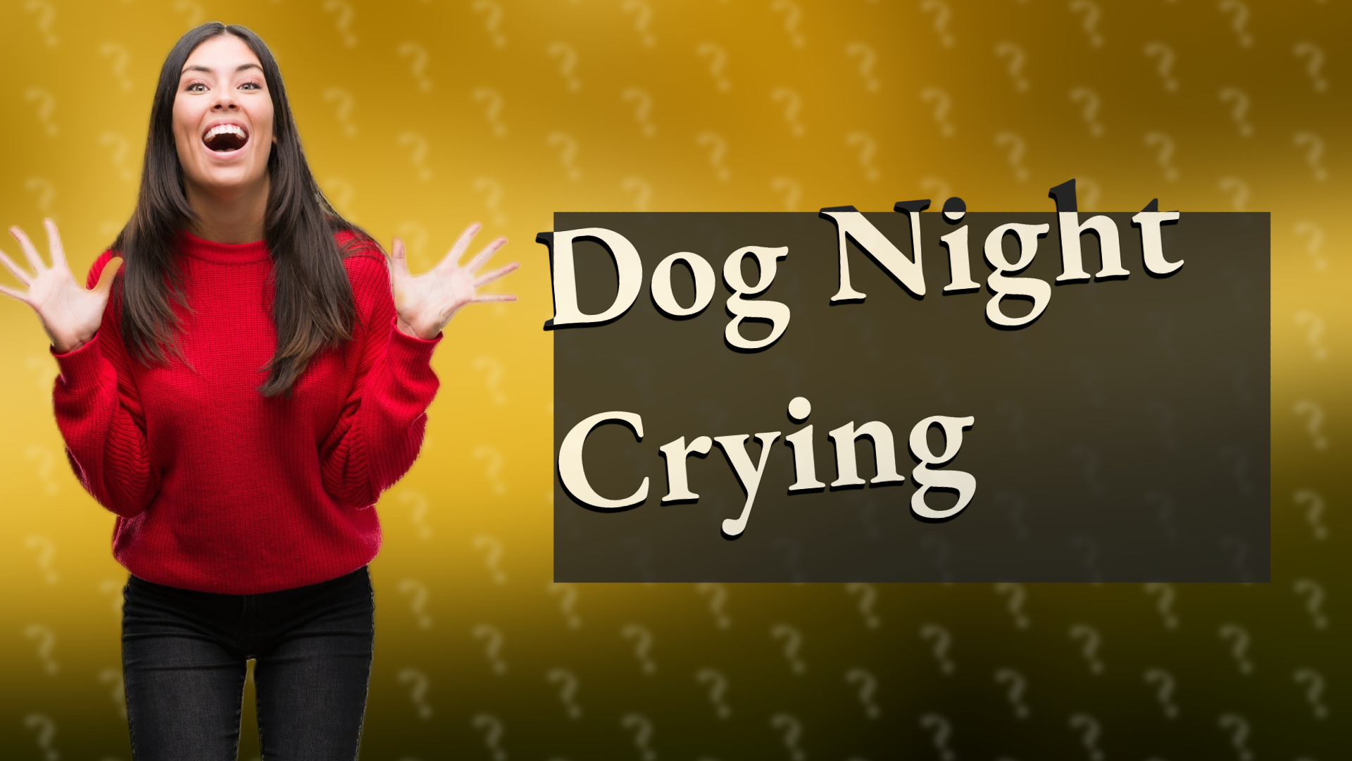 Dog Night Crying