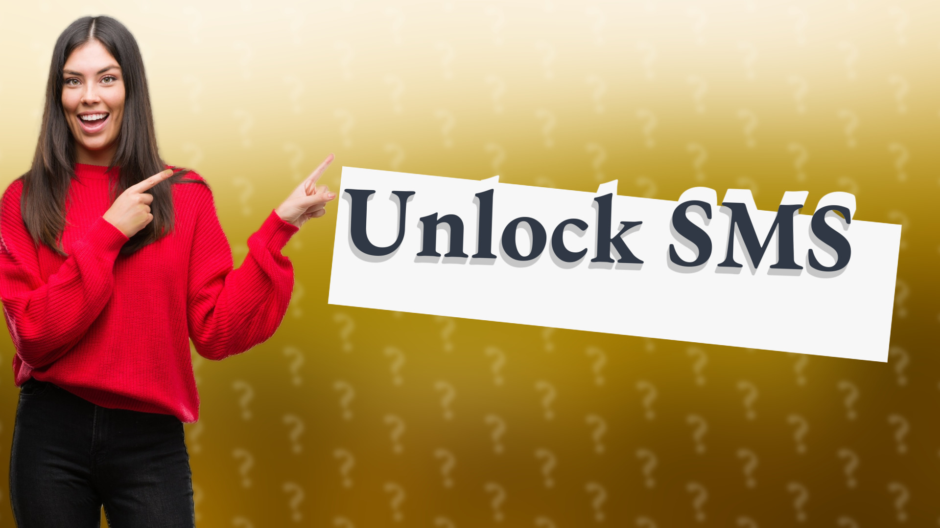 Unlock SMS