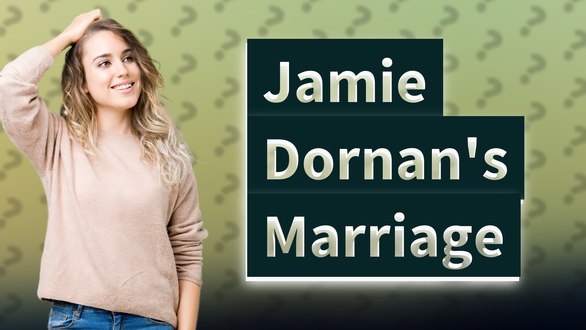 Jamie Dornan's Marriage