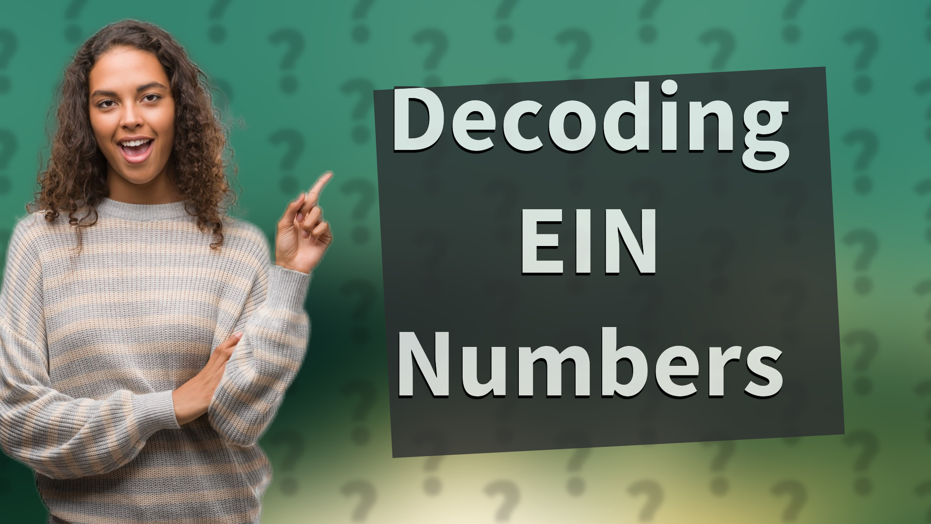 Decoding EIN Numbers